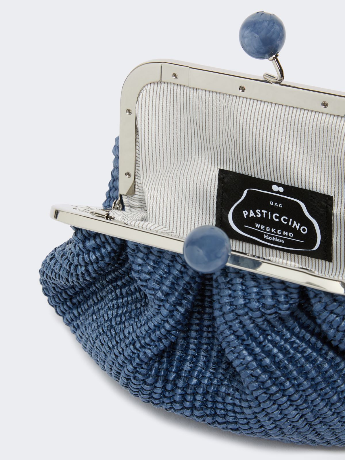 Small raffia-effect Pasticcino Bag - AVIO - Weekend - 6