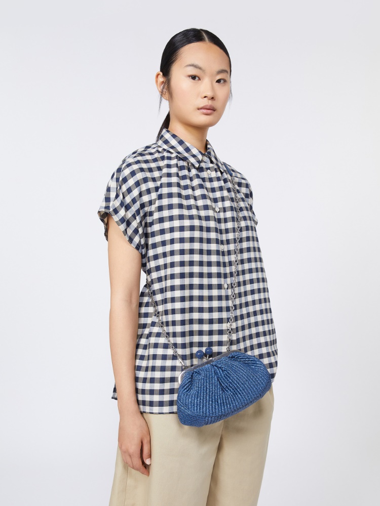 Small raffia-effect Pasticcino Bag - AVIO - Weekend - 2