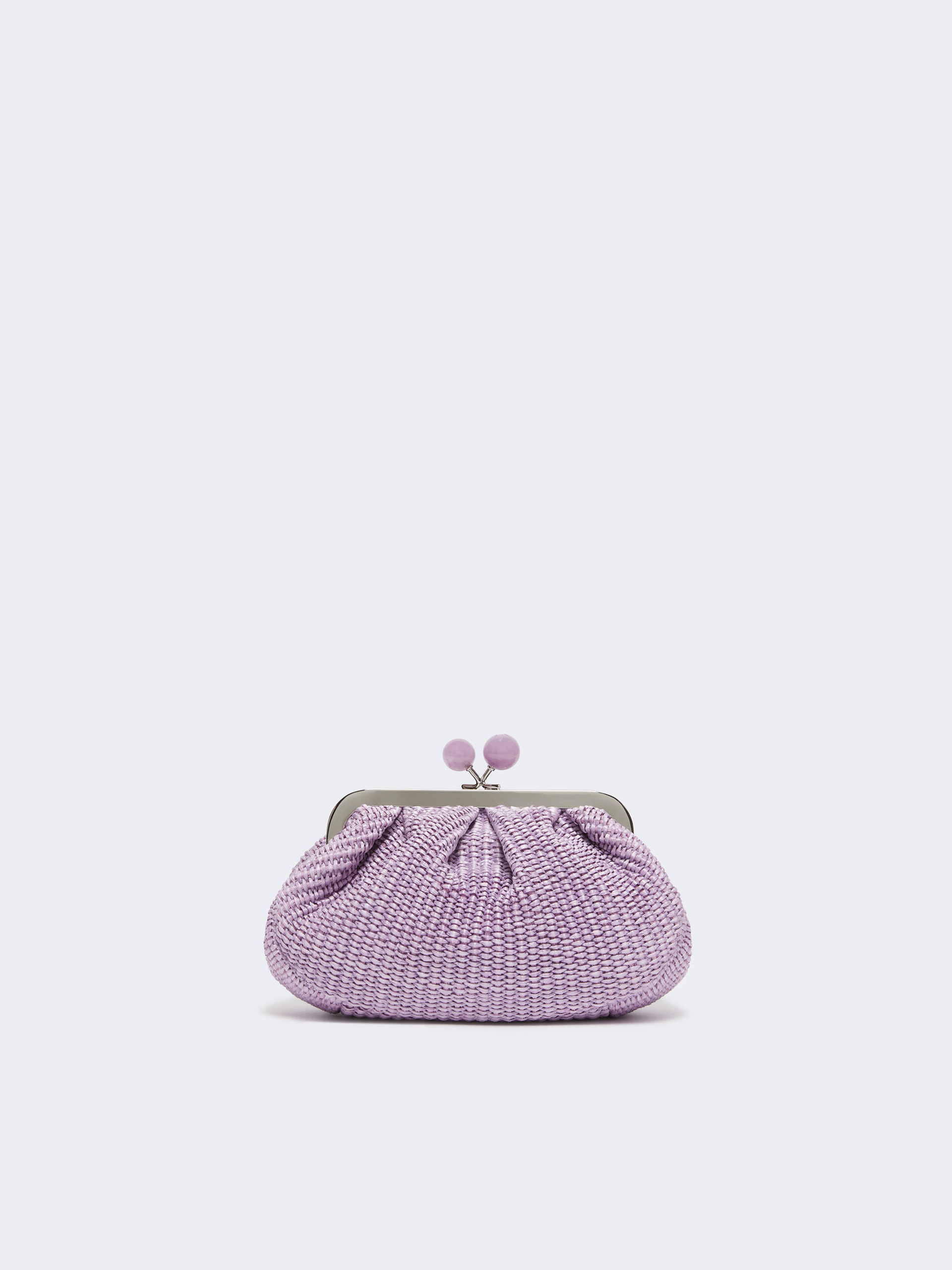 Small raffia-effect Pasticcino Bag - LILAC - Weekend Max Mara - 3