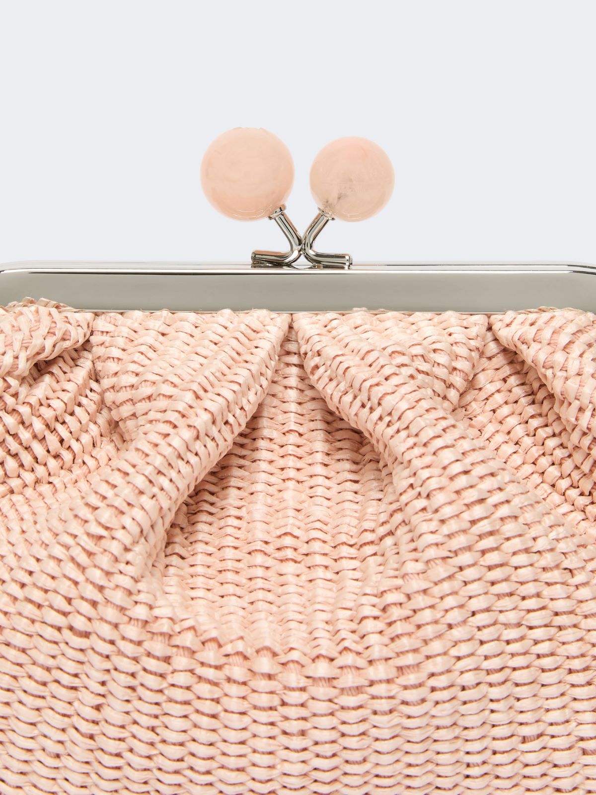 Small raffia-effect Pasticcino Bag - ANTIQUE ROSE - Weekend - 5