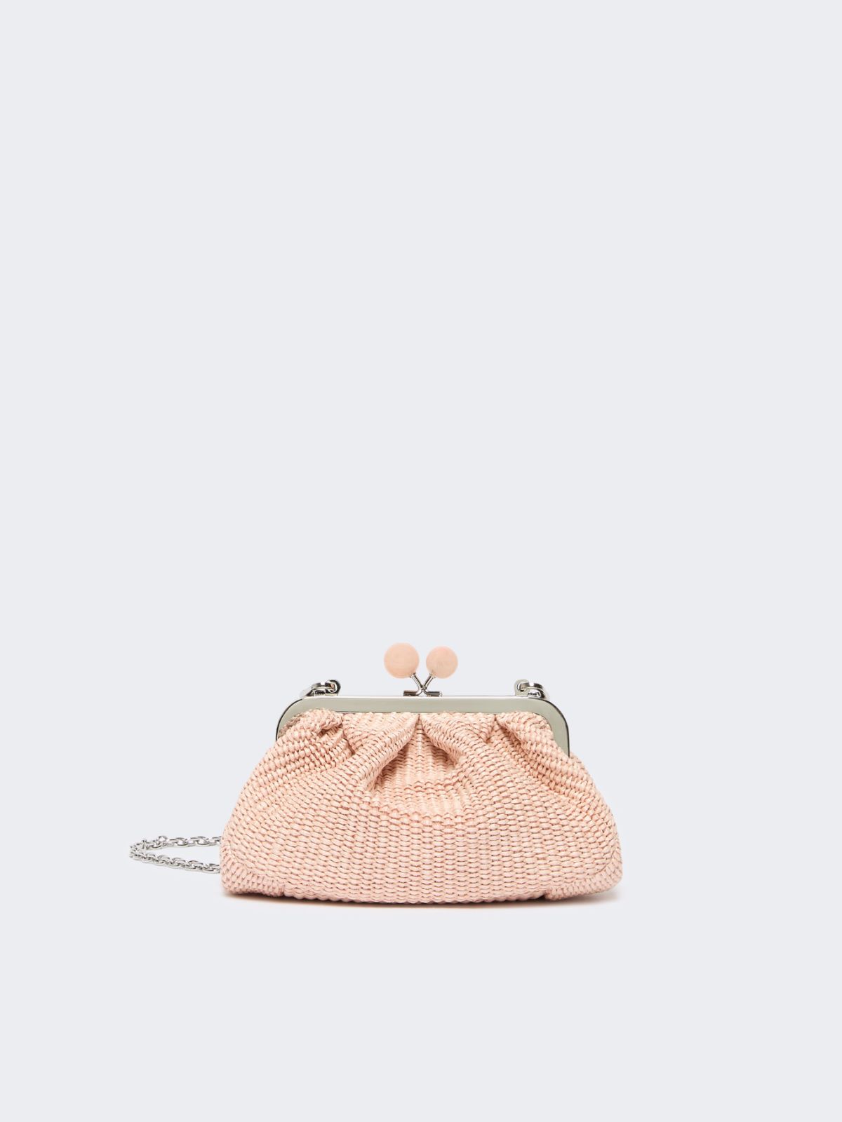 Small raffia-effect Pasticcino Bag - ANTIQUE ROSE - Weekend