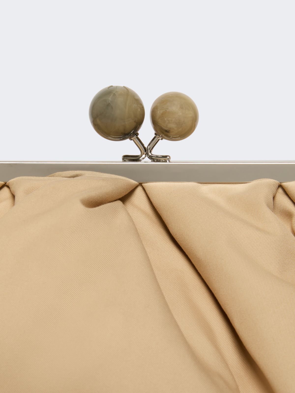 Extra-large padded technical gabardine Pasticcino Bag - BEIGE - Weekend - 5