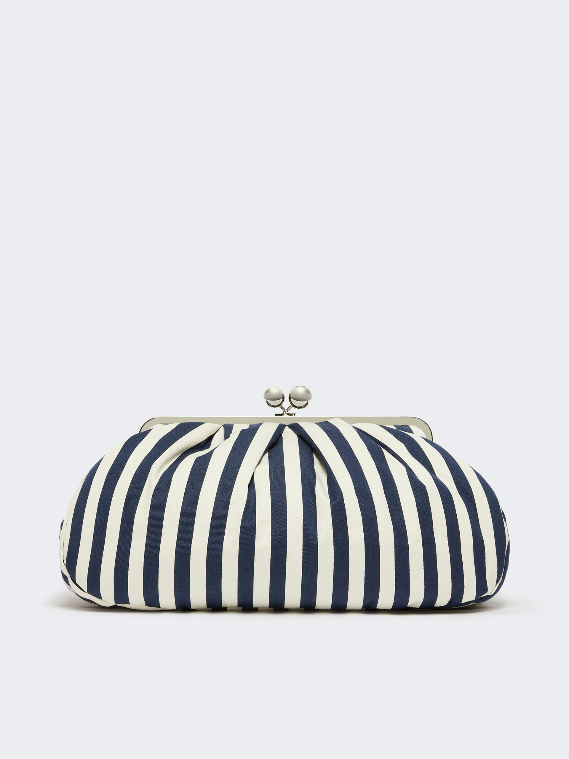 Large striped cotton Pasticcino bag - ULTRAMARINE - Weekend Max Mara - 3