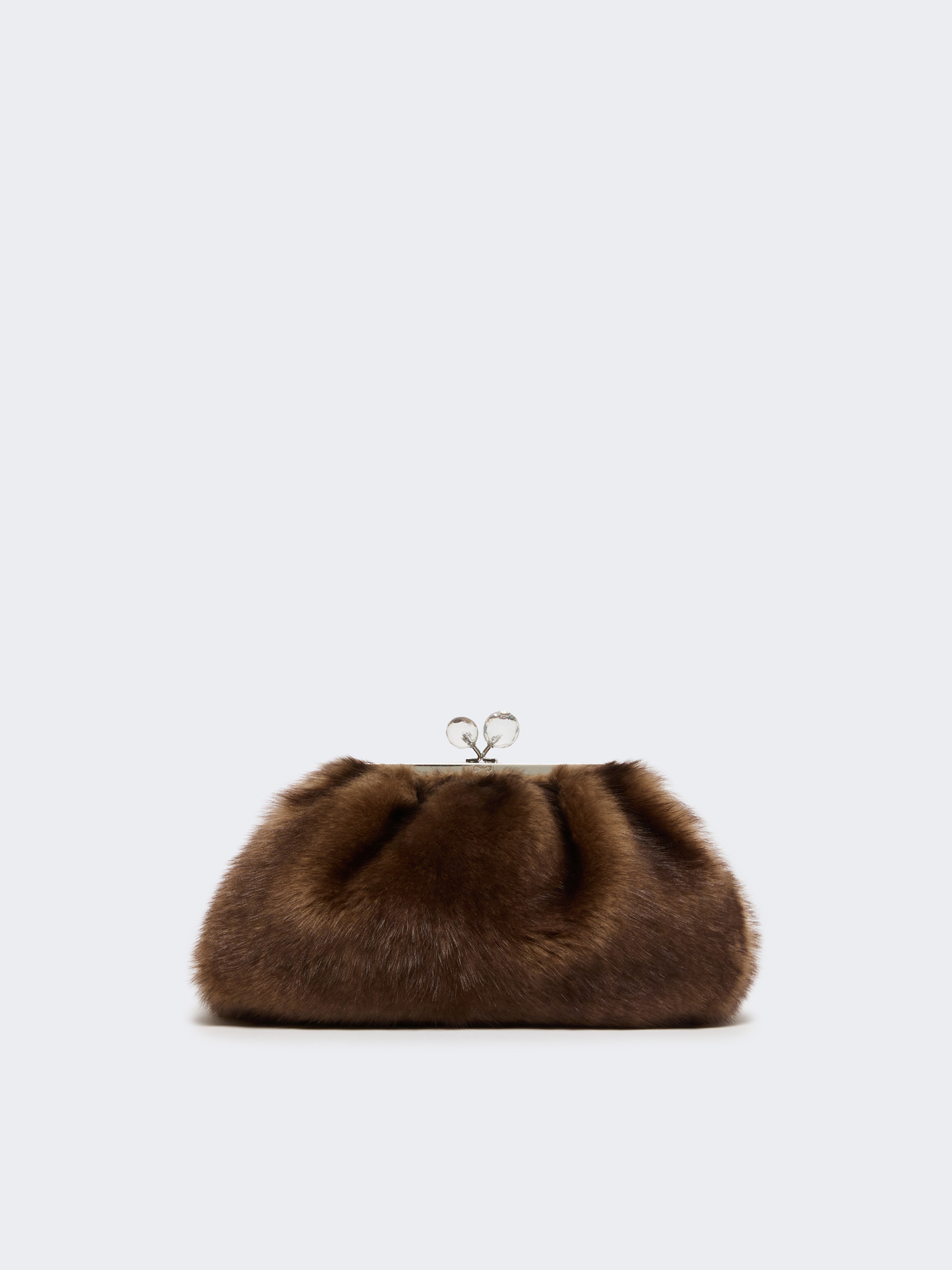 Medium sheepskin Pasticcino Bag, caramel | Weekend Max Mara