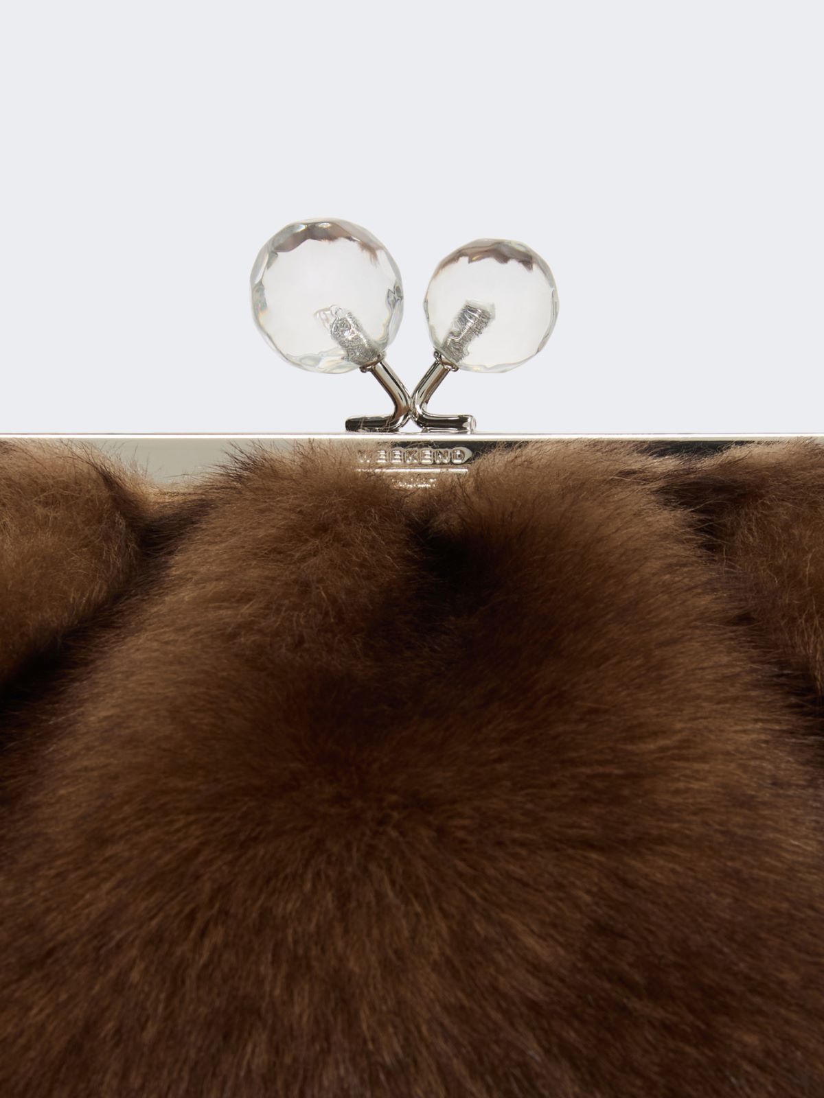 Medium sheepskin Pasticcino Bag - CARAMEL - Weekend - 5