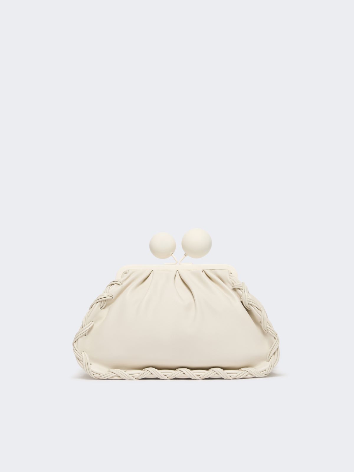 Medium Nappa leather Pasticcino Bag - IVORY - Weekend - 3