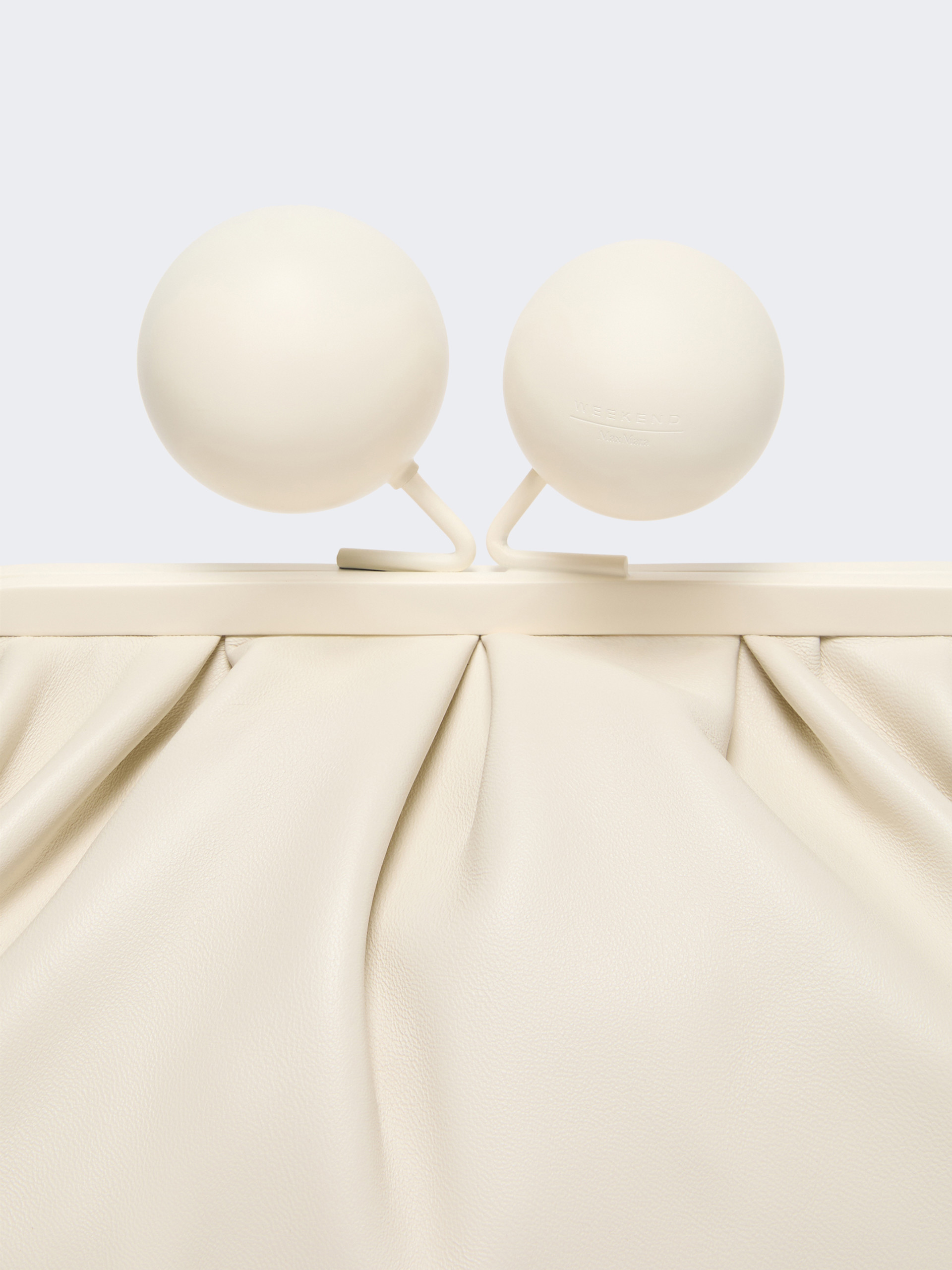 Medium Nappa leather Pasticcino Bag - IVORY - Weekend Max Mara - 5
