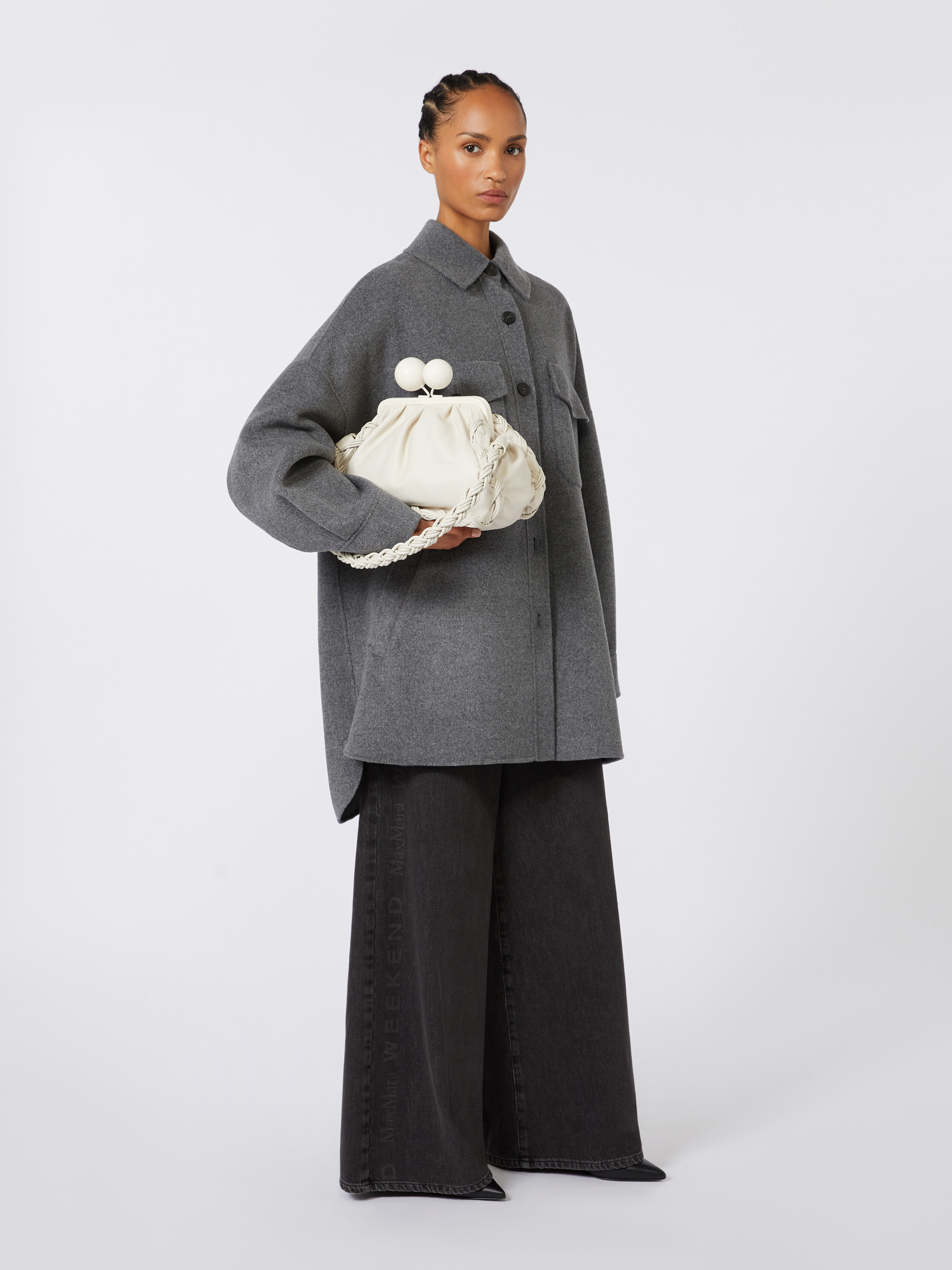 Medium Nappa leather Pasticcino Bag - IVORY - Weekend Max Mara - 8