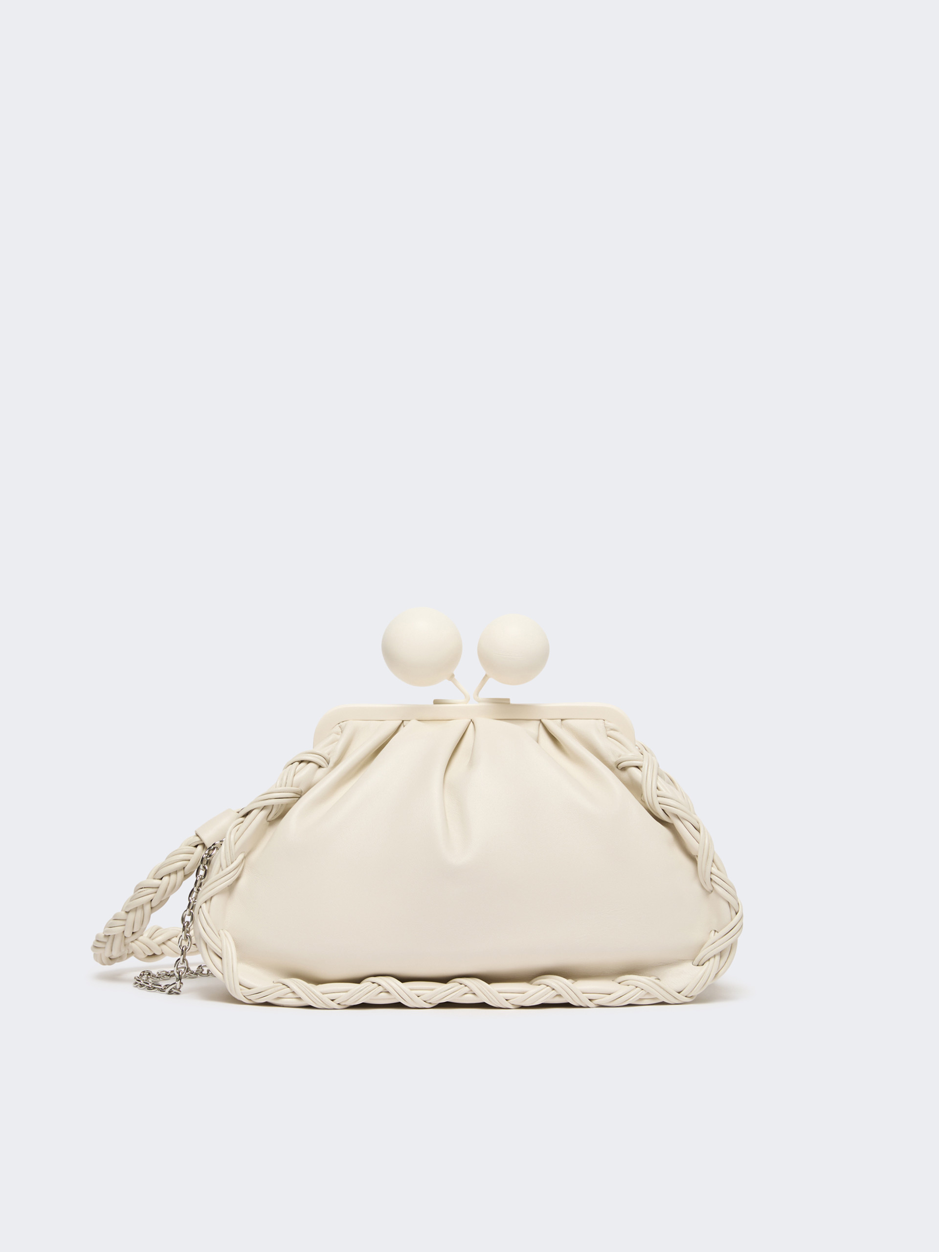 Medium Nappa leather Pasticcino Bag - IVORY - Weekend Max Mara