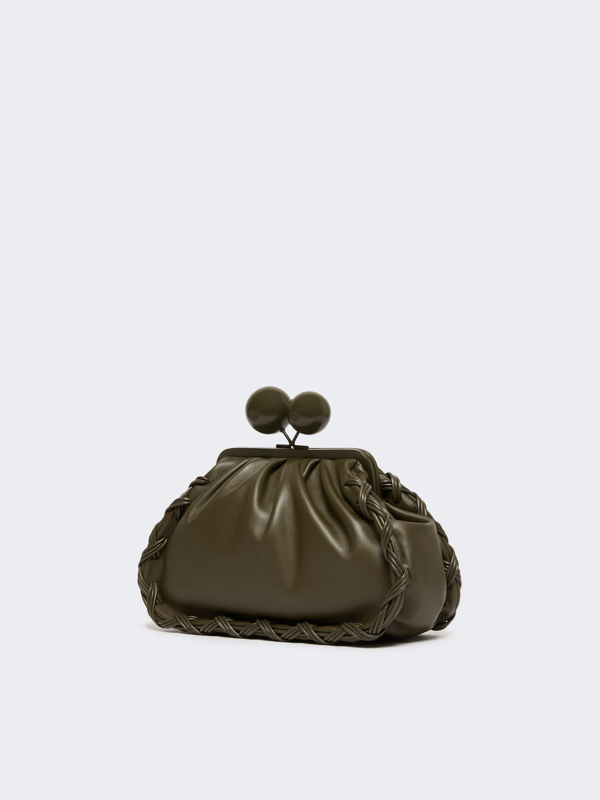 Medium Nappa leather Pasticcino Bag - KAKI - Weekend Max Mara - 2