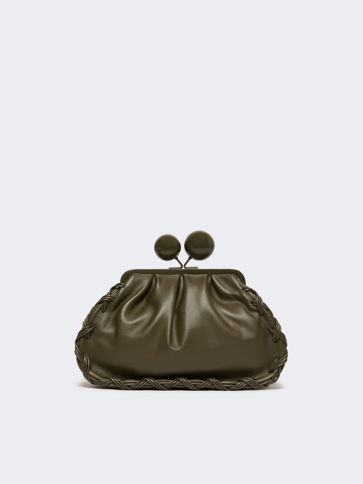 Medium Nappa leather Pasticcino Bag - KAKI - Weekend - 3