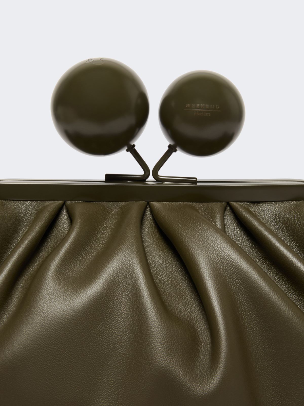 Medium Nappa leather Pasticcino Bag - KAKI - Weekend - 5