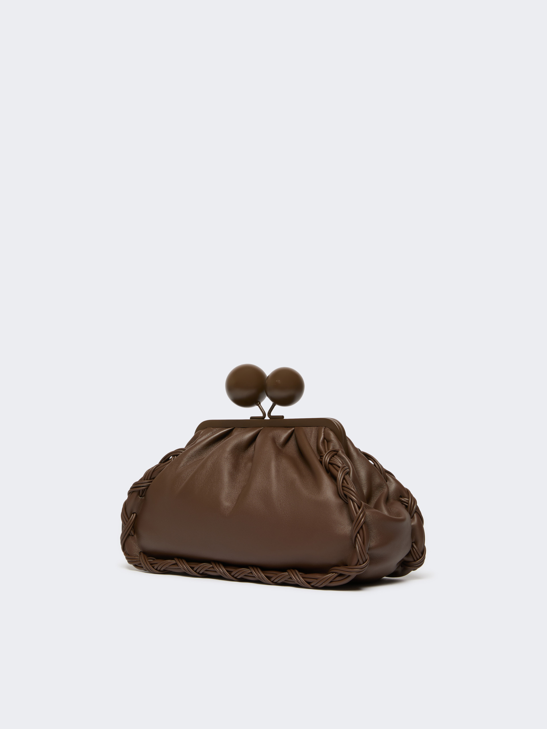 Medium Nappa leather Pasticcino Bag - BROWN - Weekend Max Mara - 2