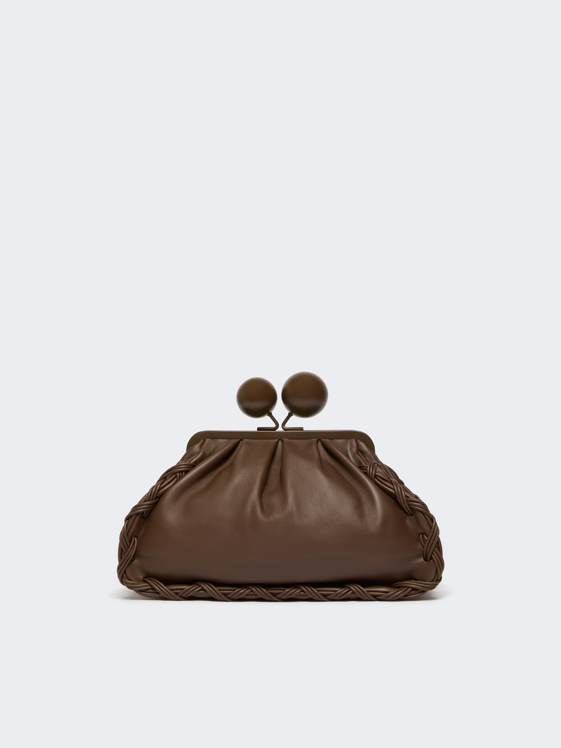 Medium Nappa leather Pasticcino Bag - BROWN - Weekend Max Mara - 3