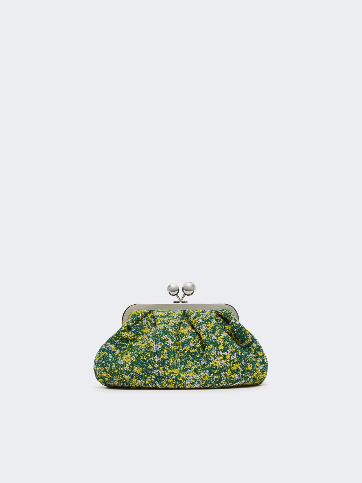 Small wool bouclé Pasticcino Bag - GREEN - Weekend - 3