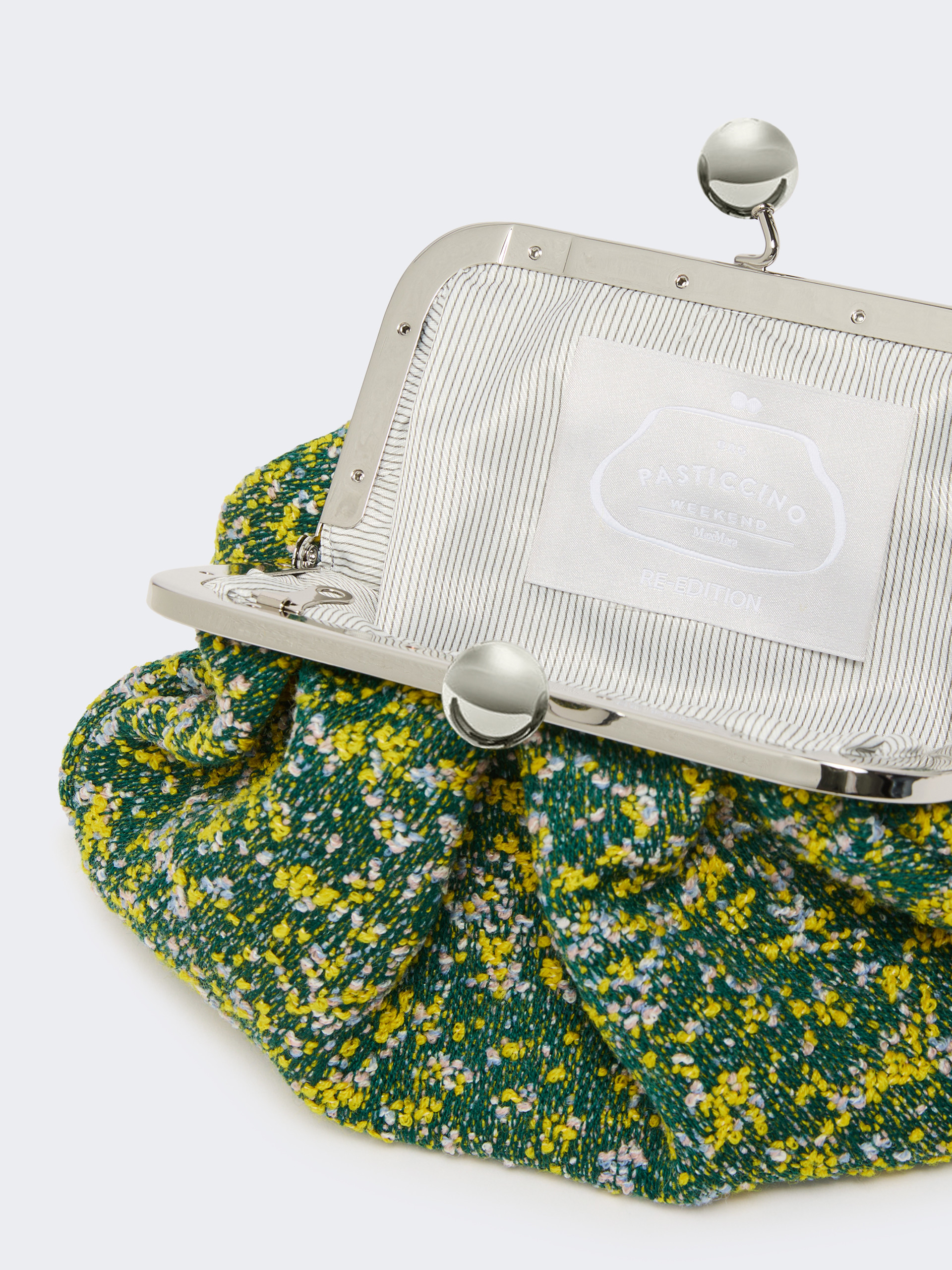 Small wool bouclé Pasticcino Bag - GREEN - Weekend Max Mara - 6