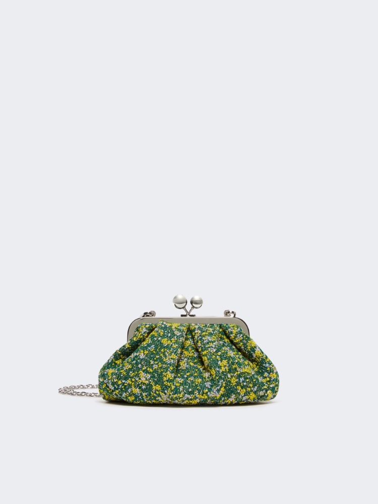Small wool bouclé Pasticcino Bag - GREEN - Weekend