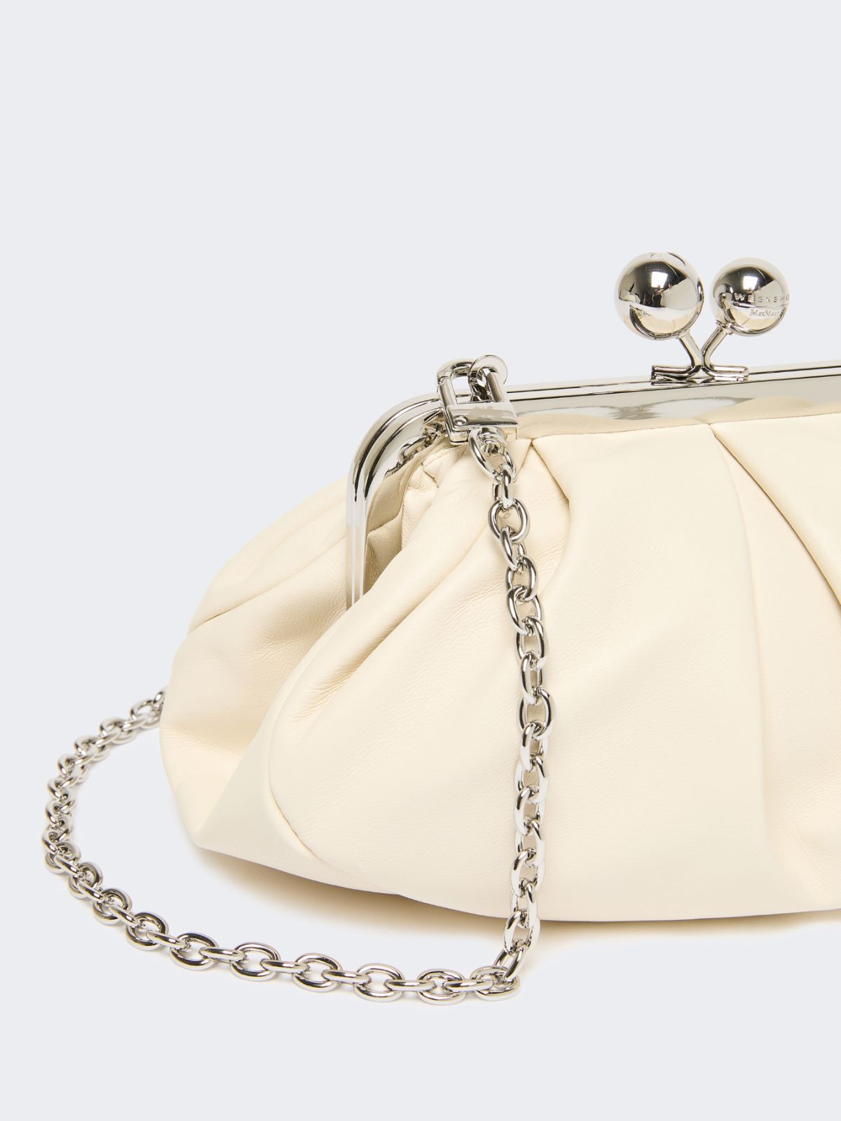 Small sheepskin Pasticcino Bag - IVORY - Weekend - 4