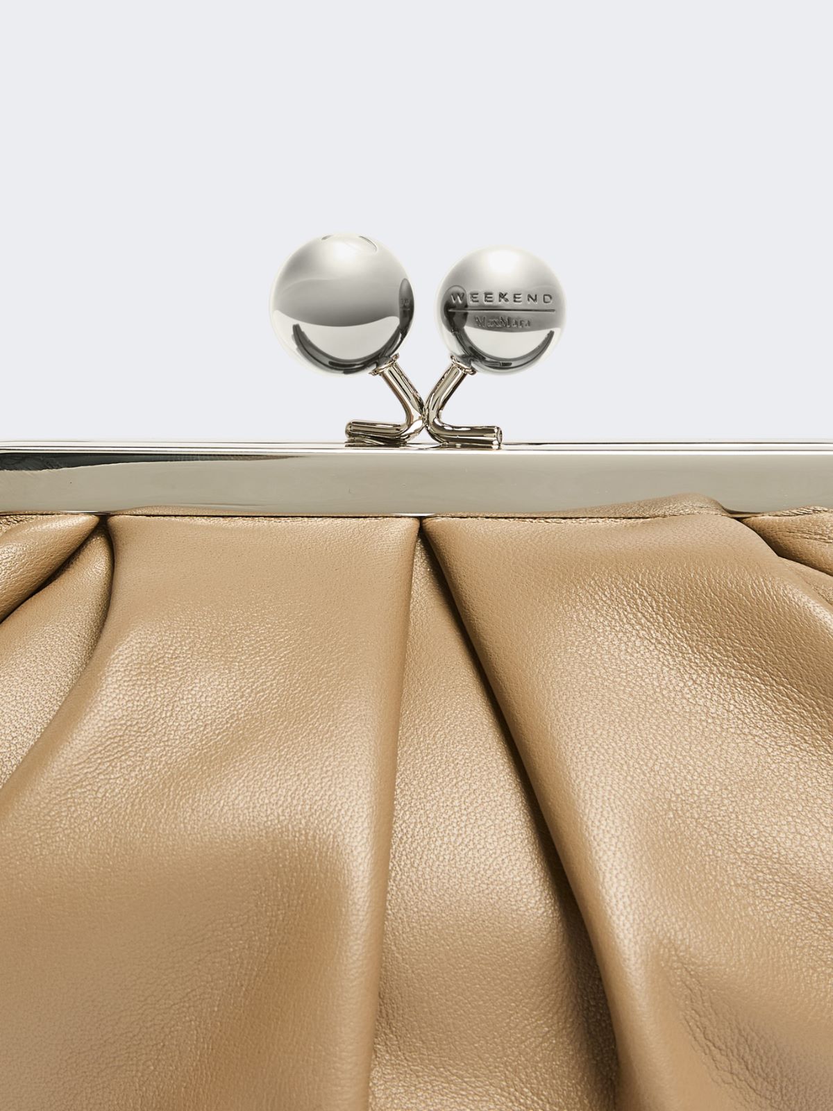 Small sheepskin Pasticcino Bag - TURTLEDOVE - Weekend - 5