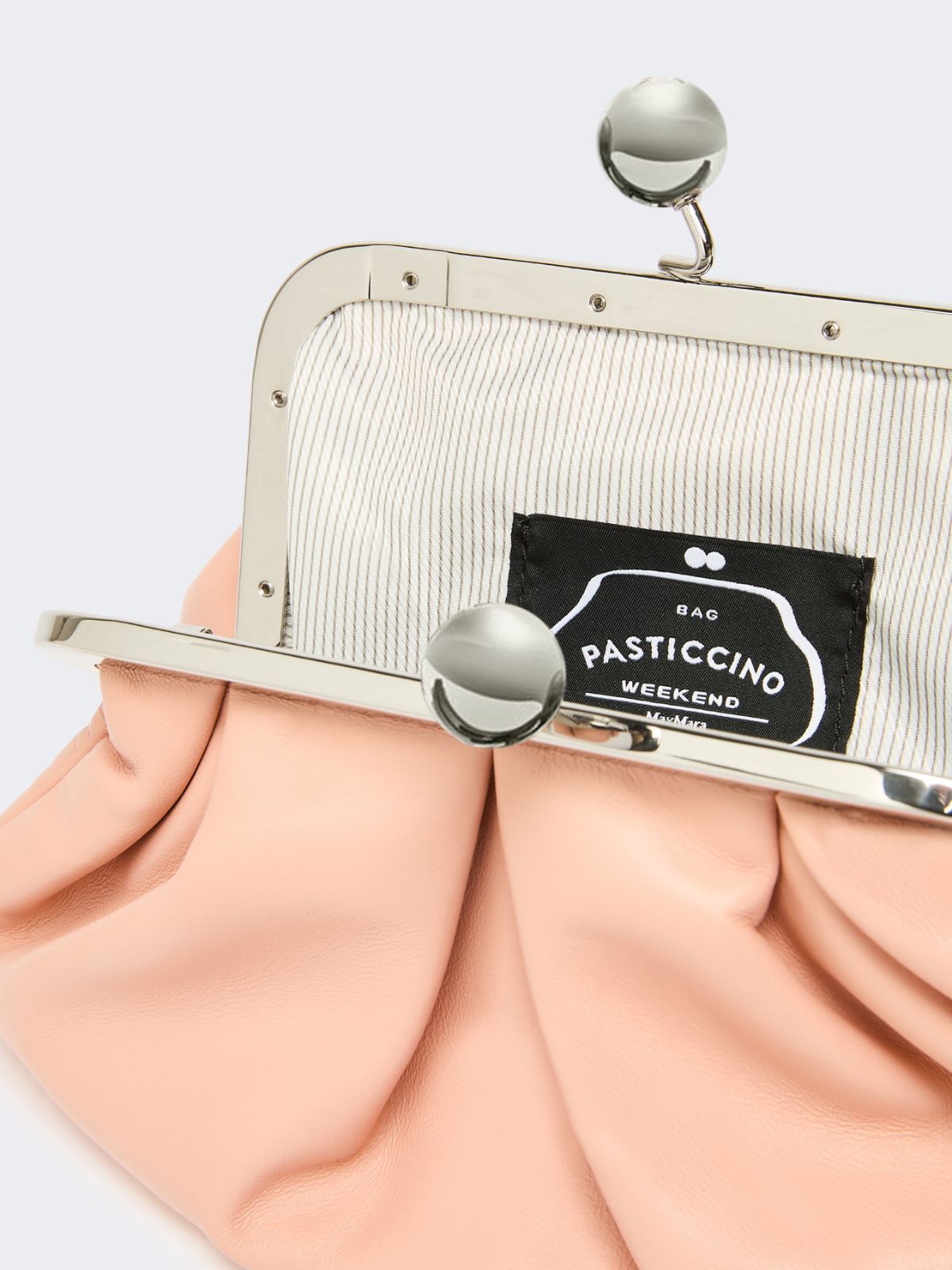 Small sheepskin Pasticcino Bag - ANTIQUE ROSE - Weekend - 6