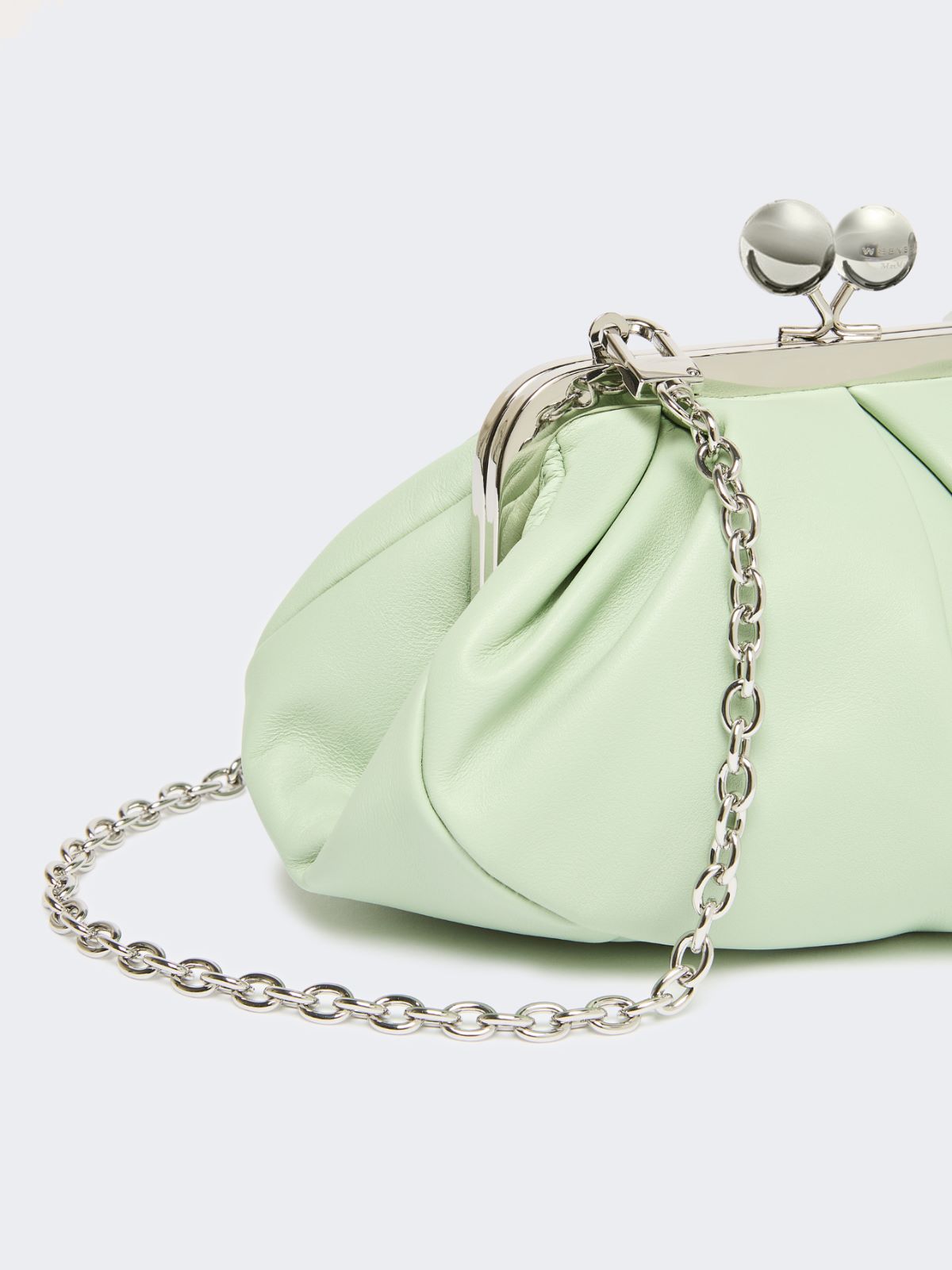 Small sheepskin Pasticcino Bag - PASTEL GREEN - Weekend - 4