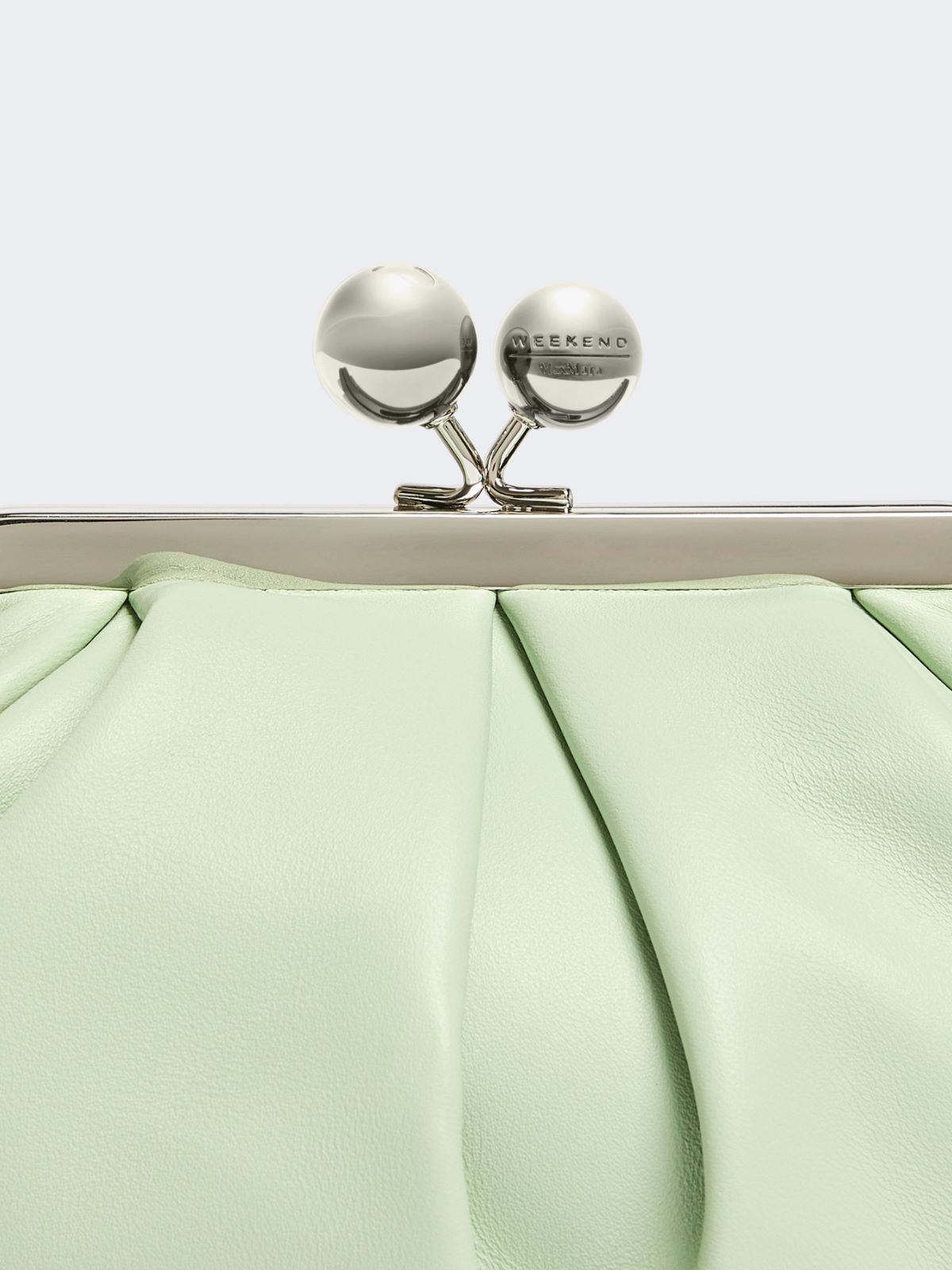 Small sheepskin Pasticcino Bag - PASTEL GREEN - Weekend - 5