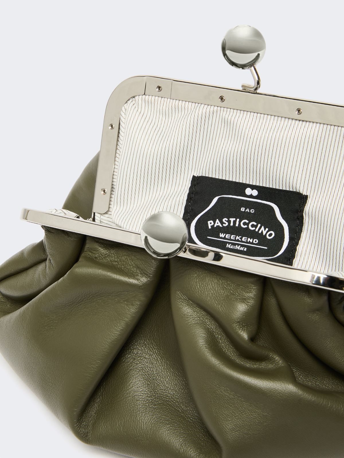 Small sheepskin Pasticcino Bag - DARK GREEN - Weekend - 6