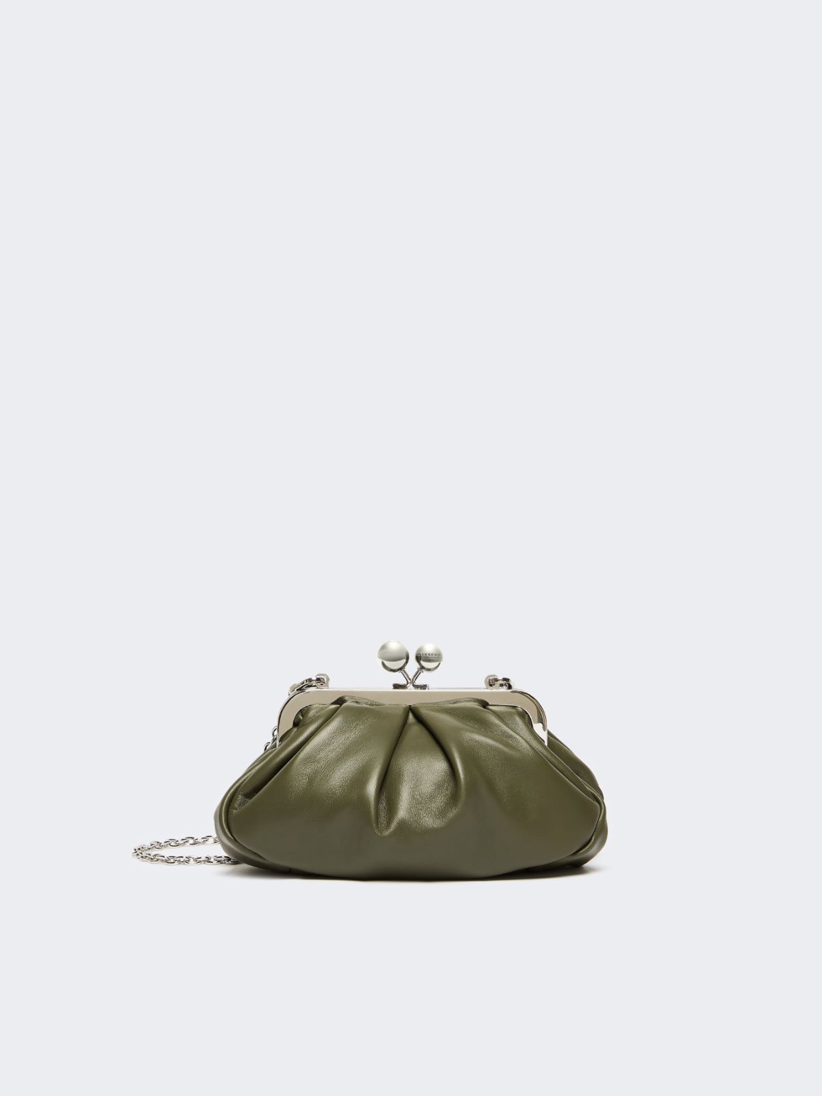 Small sheepskin Pasticcino Bag - DARK GREEN - Weekend