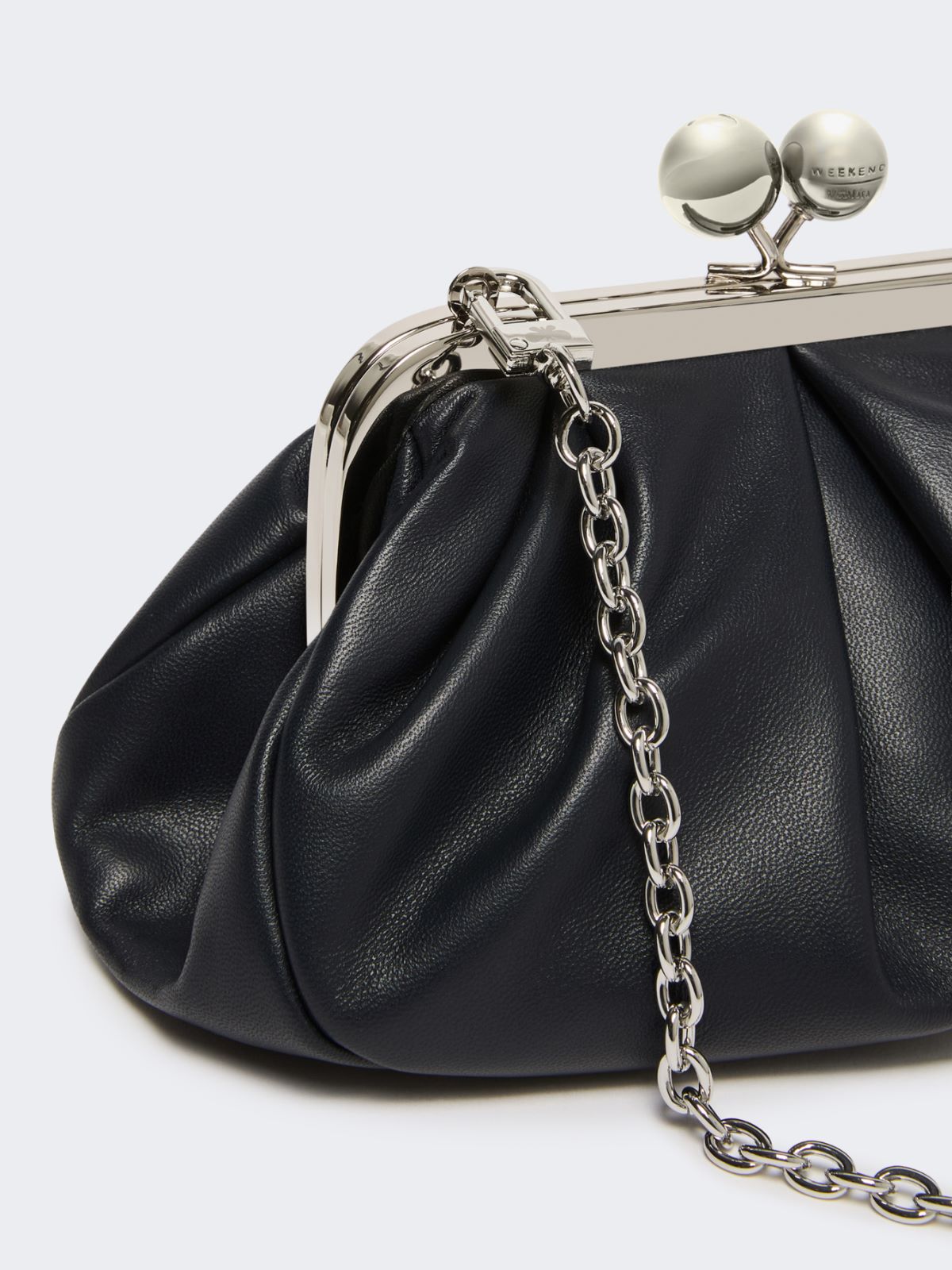 Small sheepskin Pasticcino Bag - ULTRAMARINE - Weekend - 4