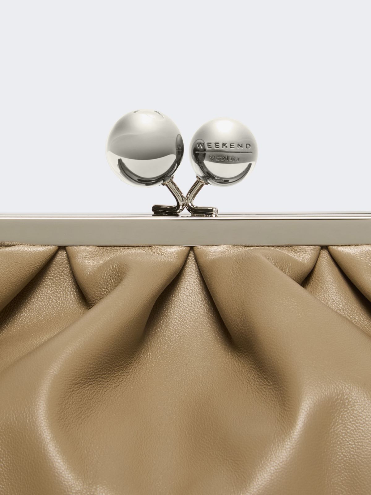 Medium sheepskin Pasticcino Bag - TURTLEDOVE - Weekend - 5