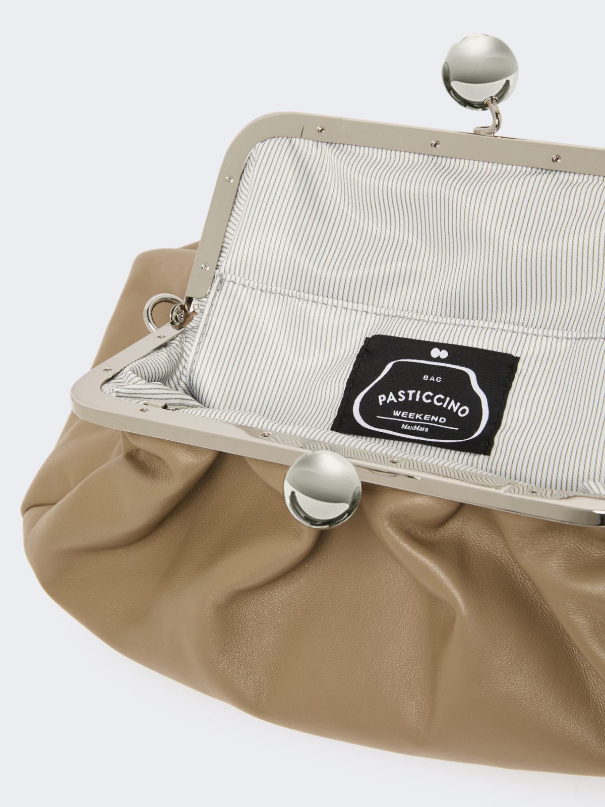 Medium sheepskin Pasticcino Bag - TURTLEDOVE - Weekend - 6