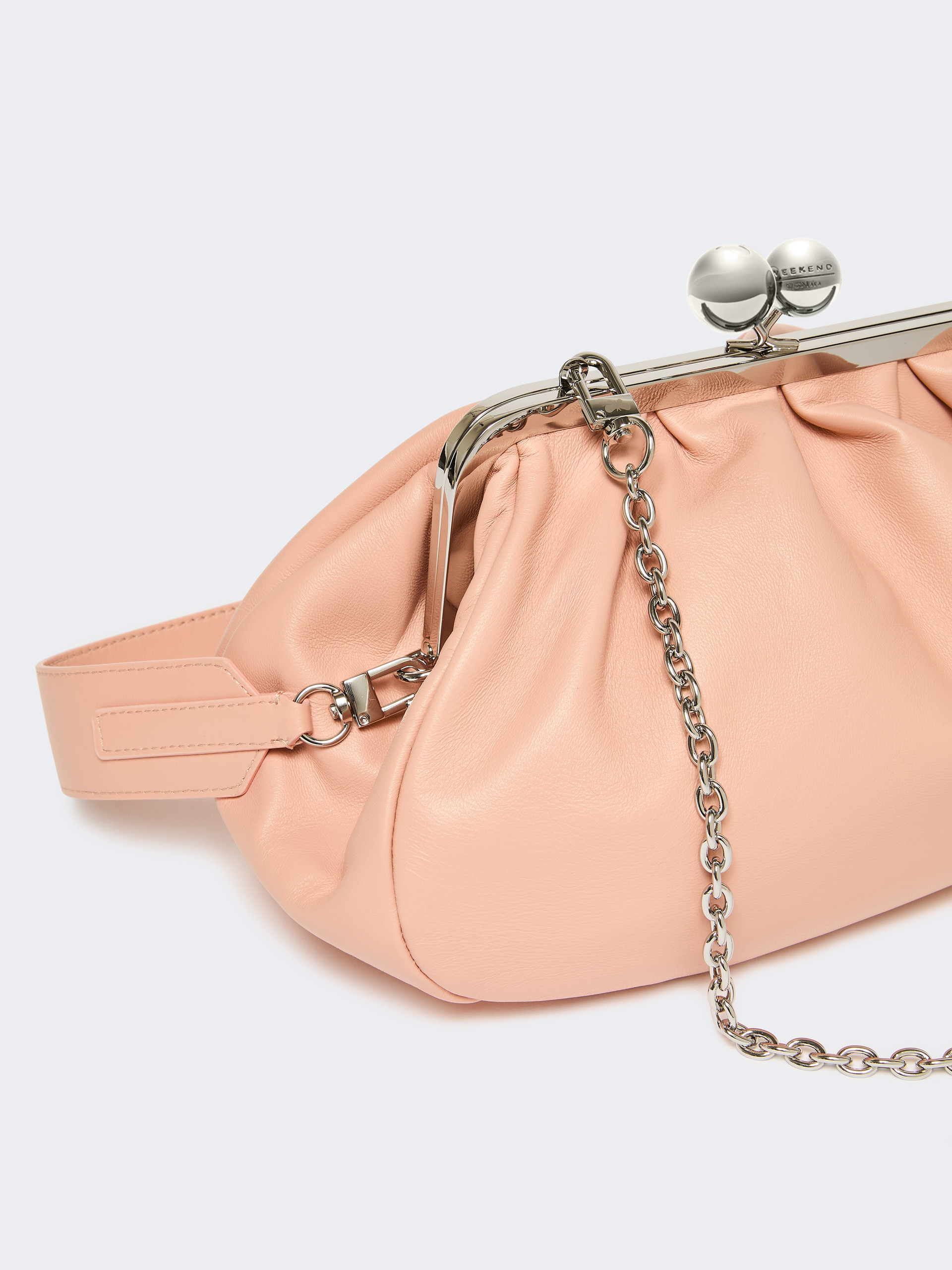 Medium sheepskin Pasticcino Bag - ANTIQUE ROSE - Weekend Max Mara - 4