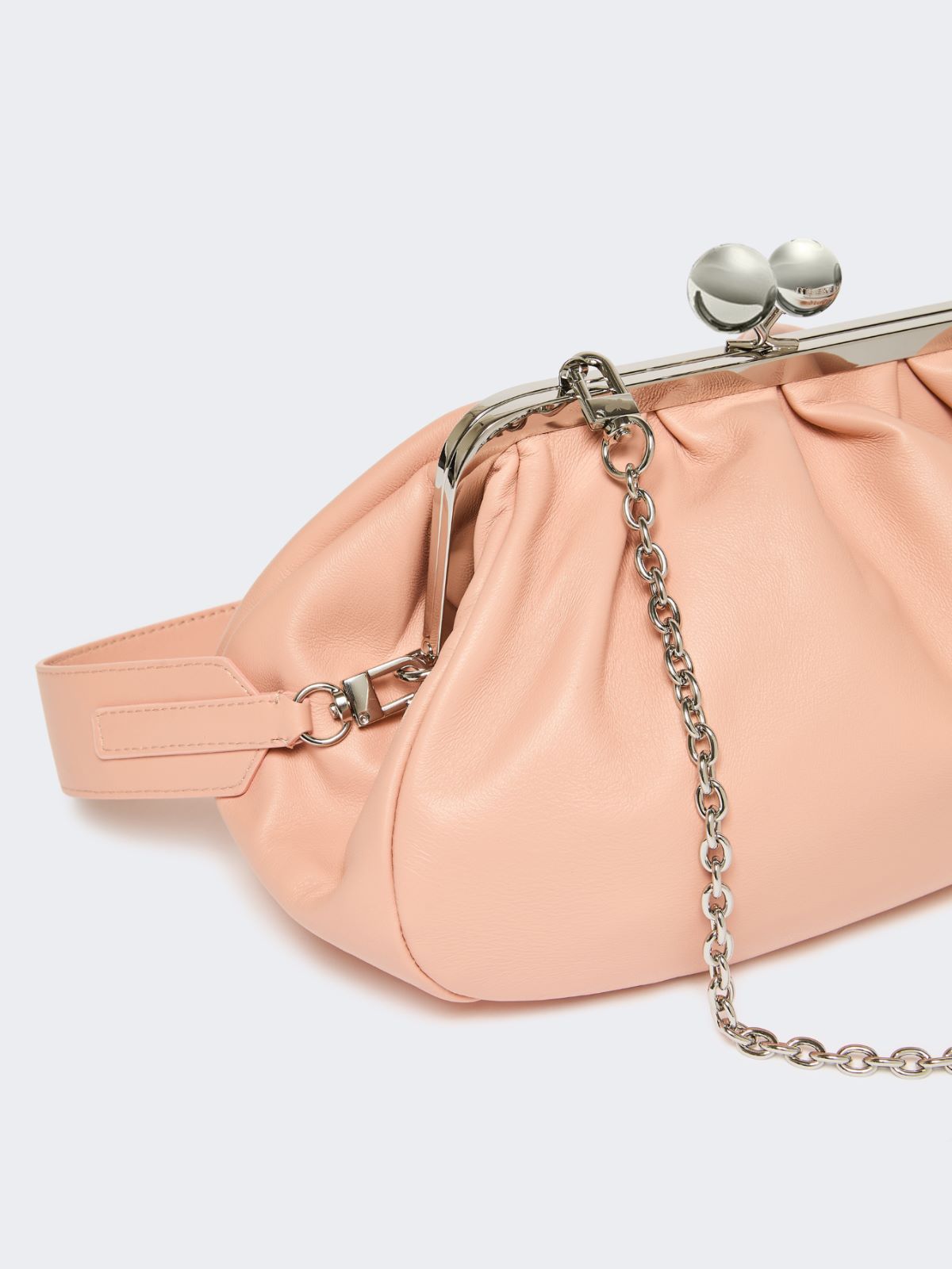 Medium sheepskin Pasticcino Bag - ANTIQUE ROSE - Weekend - 4