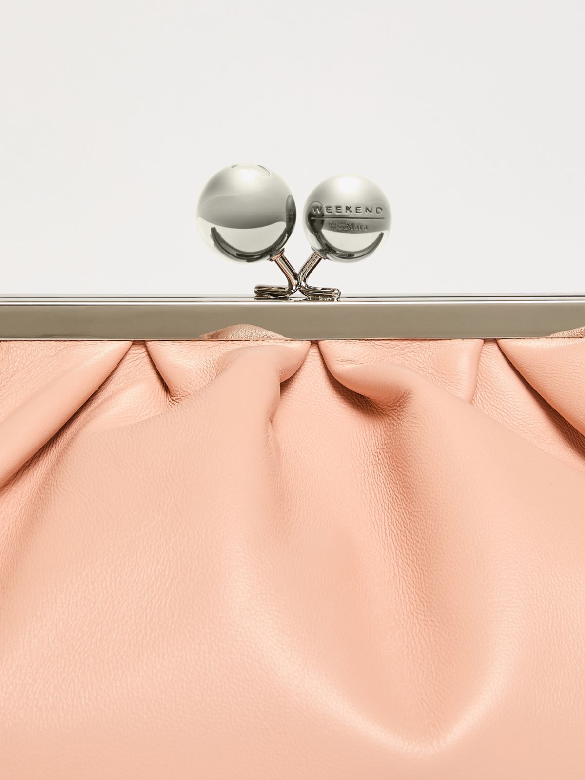 Medium sheepskin Pasticcino Bag - ANTIQUE ROSE - Weekend - 5