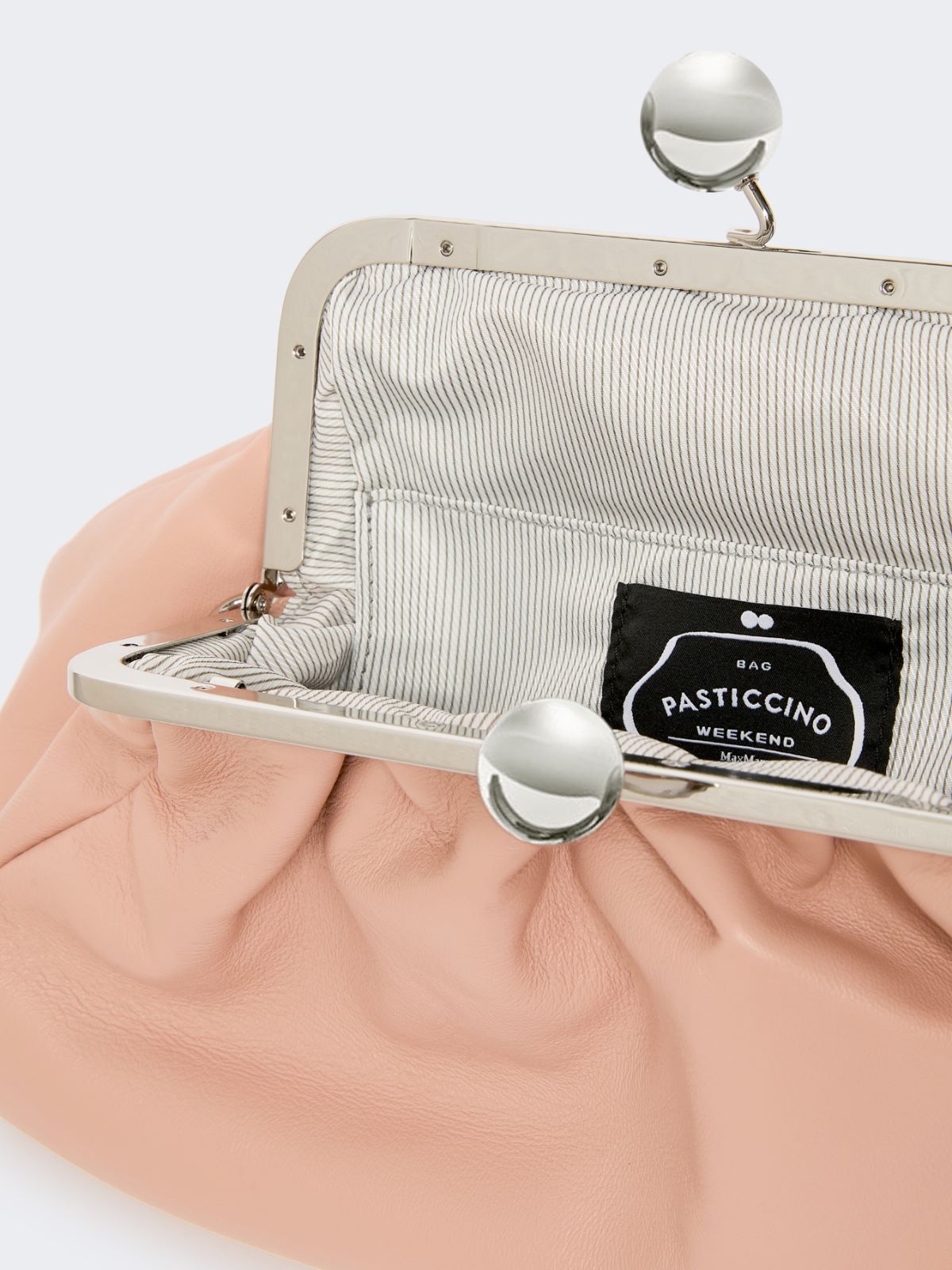 Medium sheepskin Pasticcino Bag - ANTIQUE ROSE - Weekend - 6