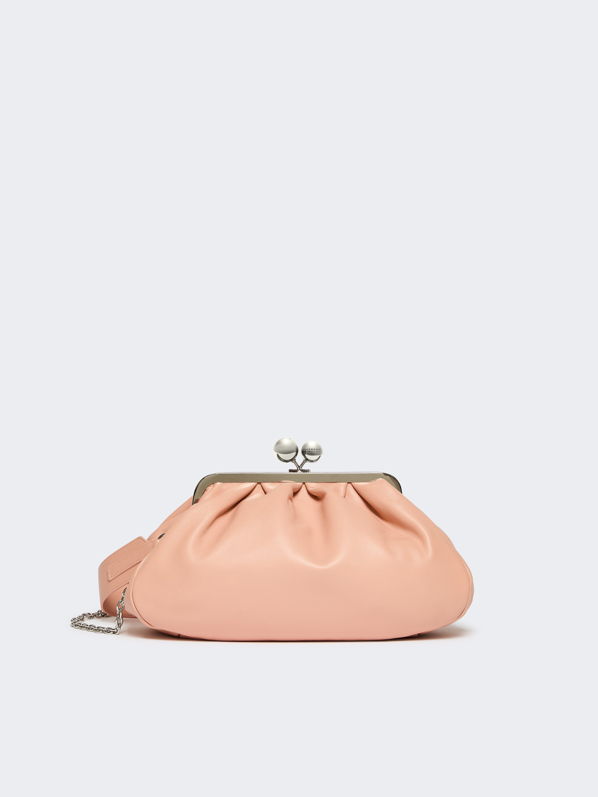 Medium sheepskin Pasticcino Bag - ANTIQUE ROSE - Weekend Max Mara
