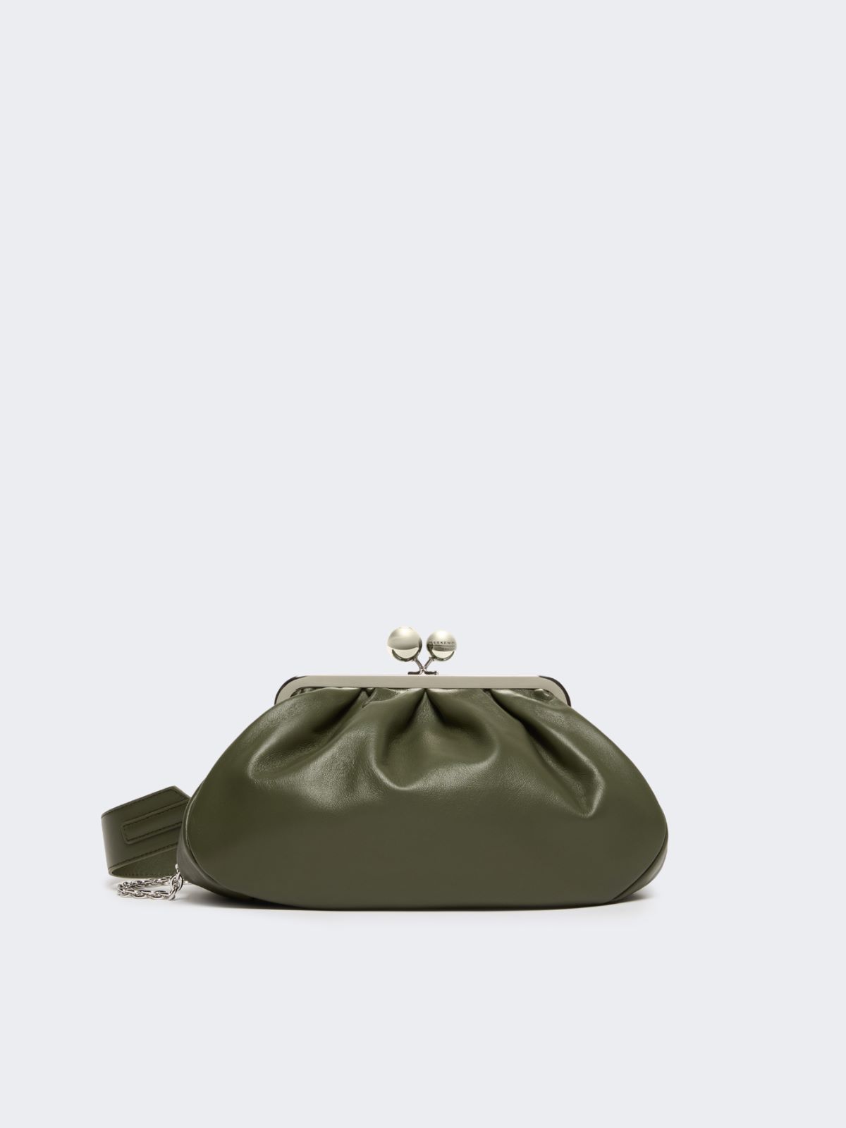 Medium sheepskin Pasticcino Bag - DARK GREEN - Weekend