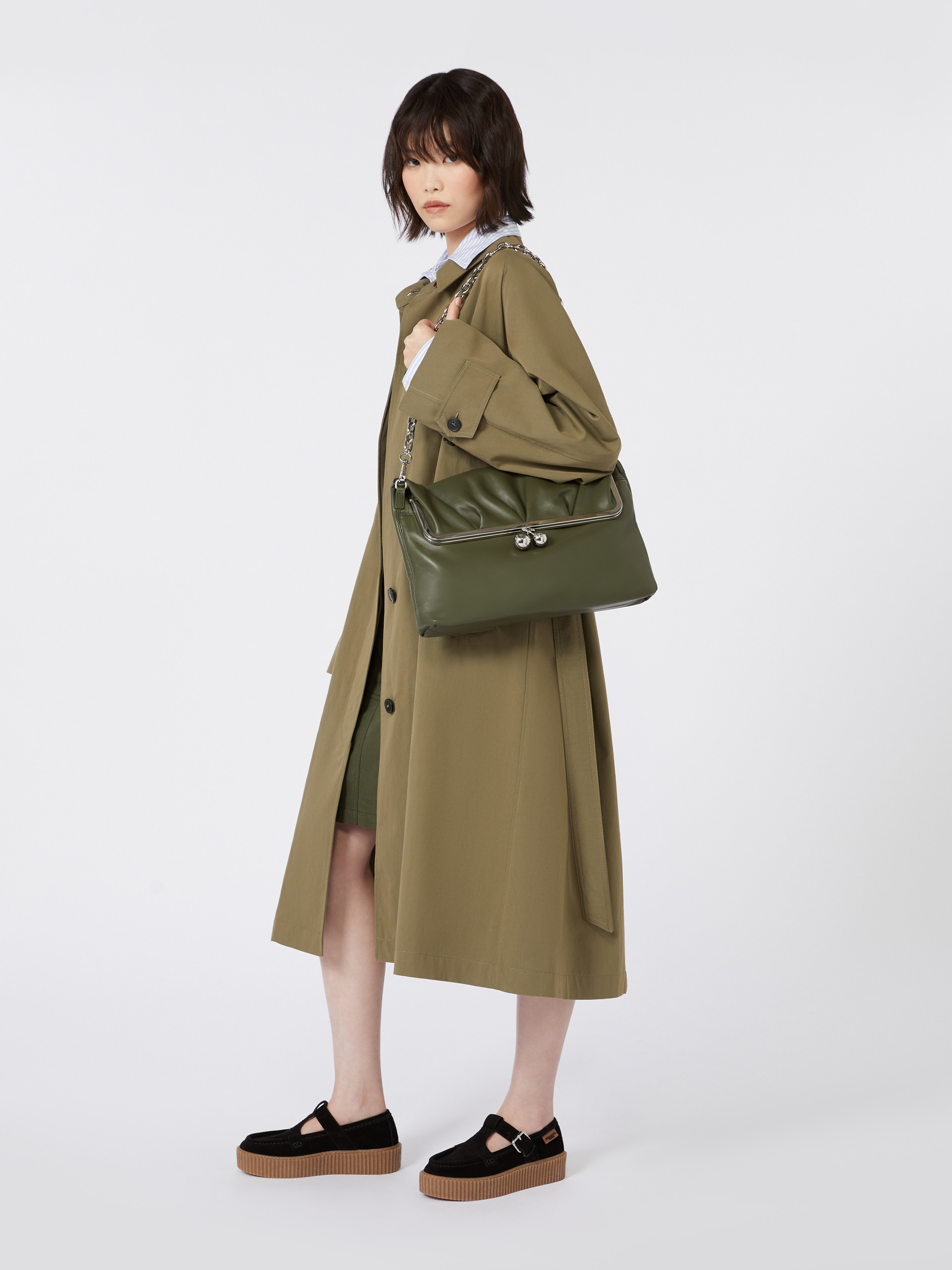 Shiny Nappa leather envelope Pasticcino Bag - Weekend Max Mara - 8