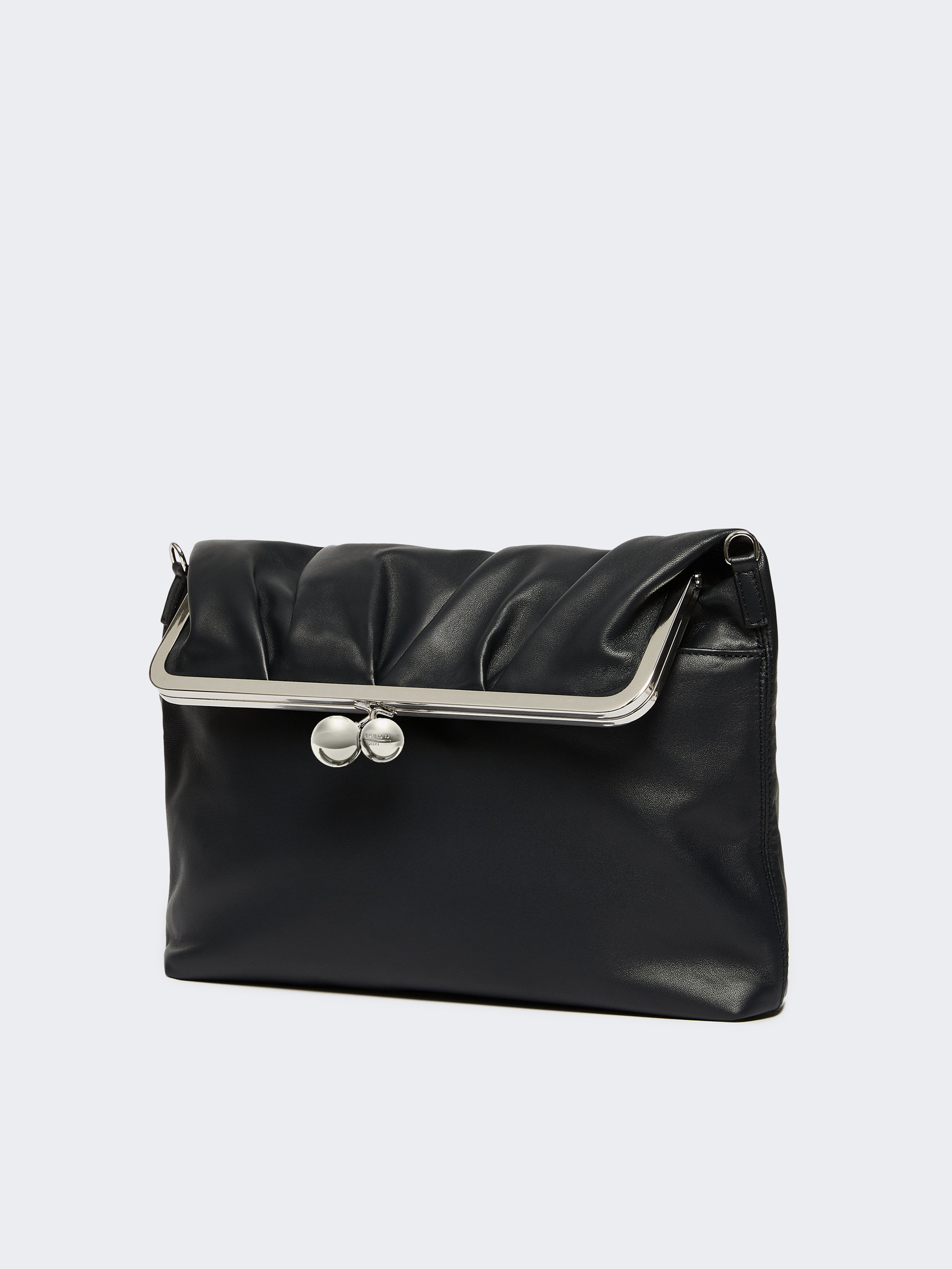 マリモ！ Shiny Nappa leather envelope Pasticcino Bag, ultramarine | Weekend