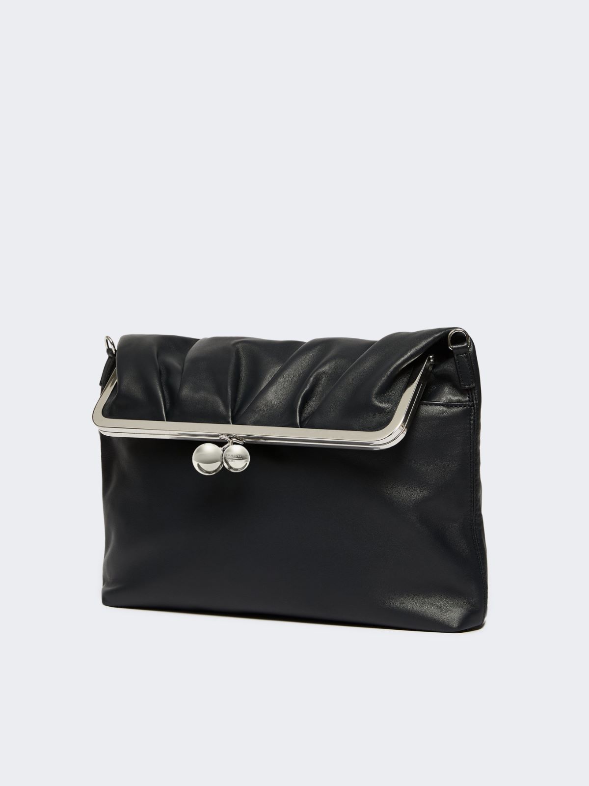 Shiny Nappa leather envelope Pasticcino Bag - ULTRAMARINE - Weekend - 2