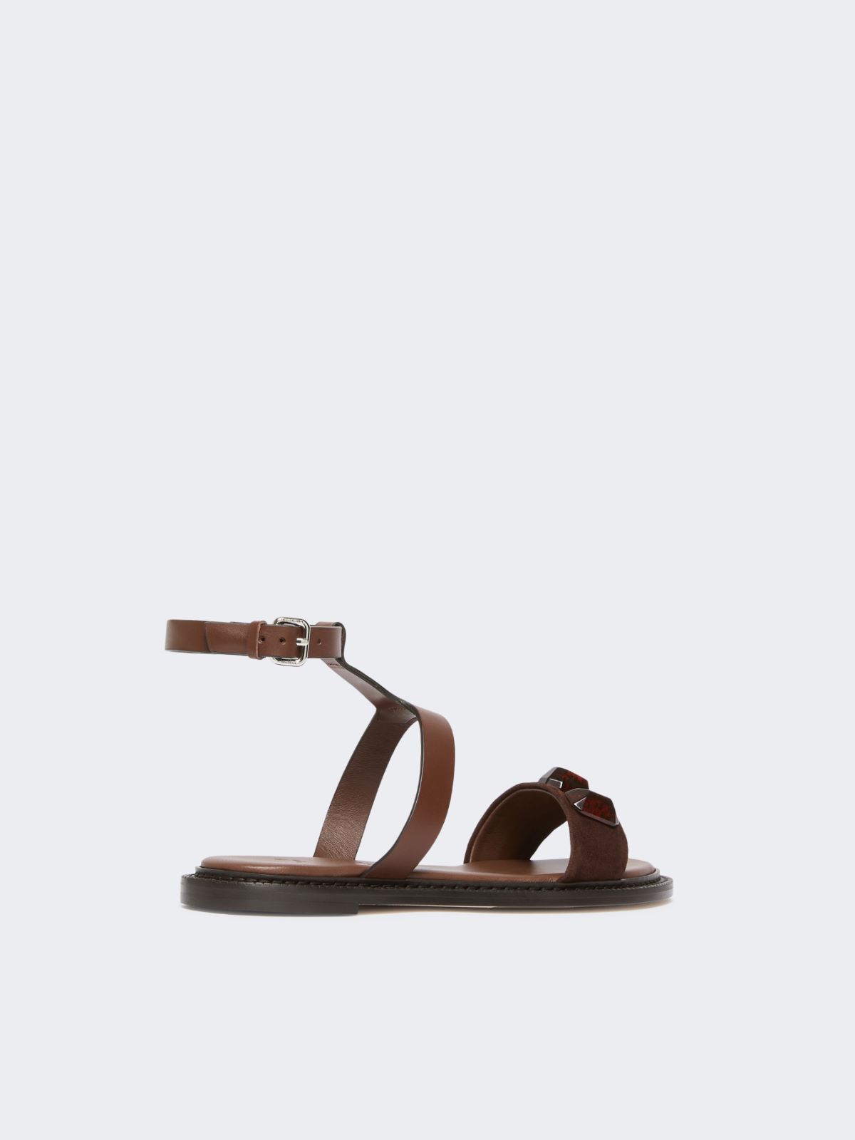 Leather sandals with gemstones - COCOA - Weekend - 3