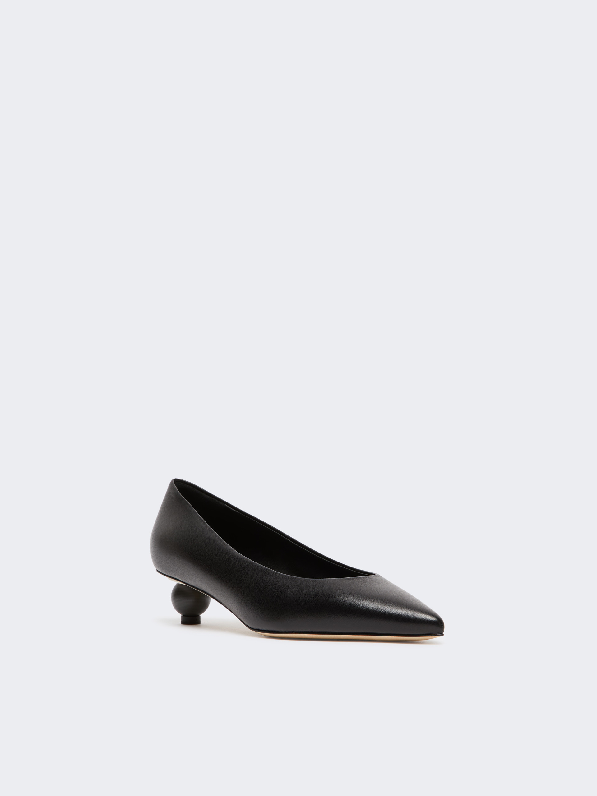 Shiny Nappa leather pumps - BLACK - Weekend Max Mara - 2