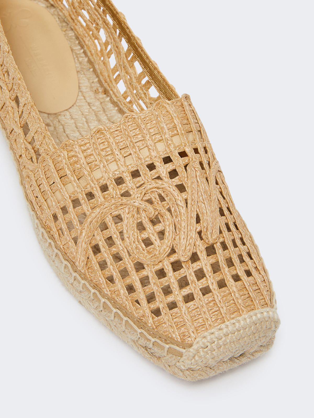 Raffia-effect espadrilles - TOBACCO - Weekend - 4
