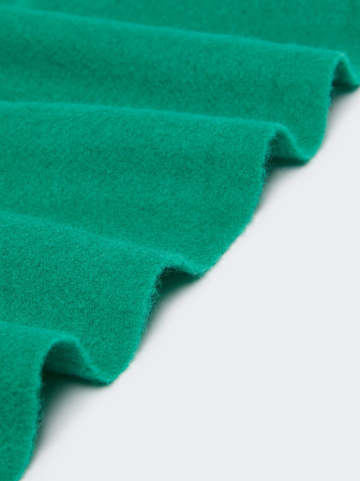 Wool and cashmere stole - EMERALD - Weekend - 3