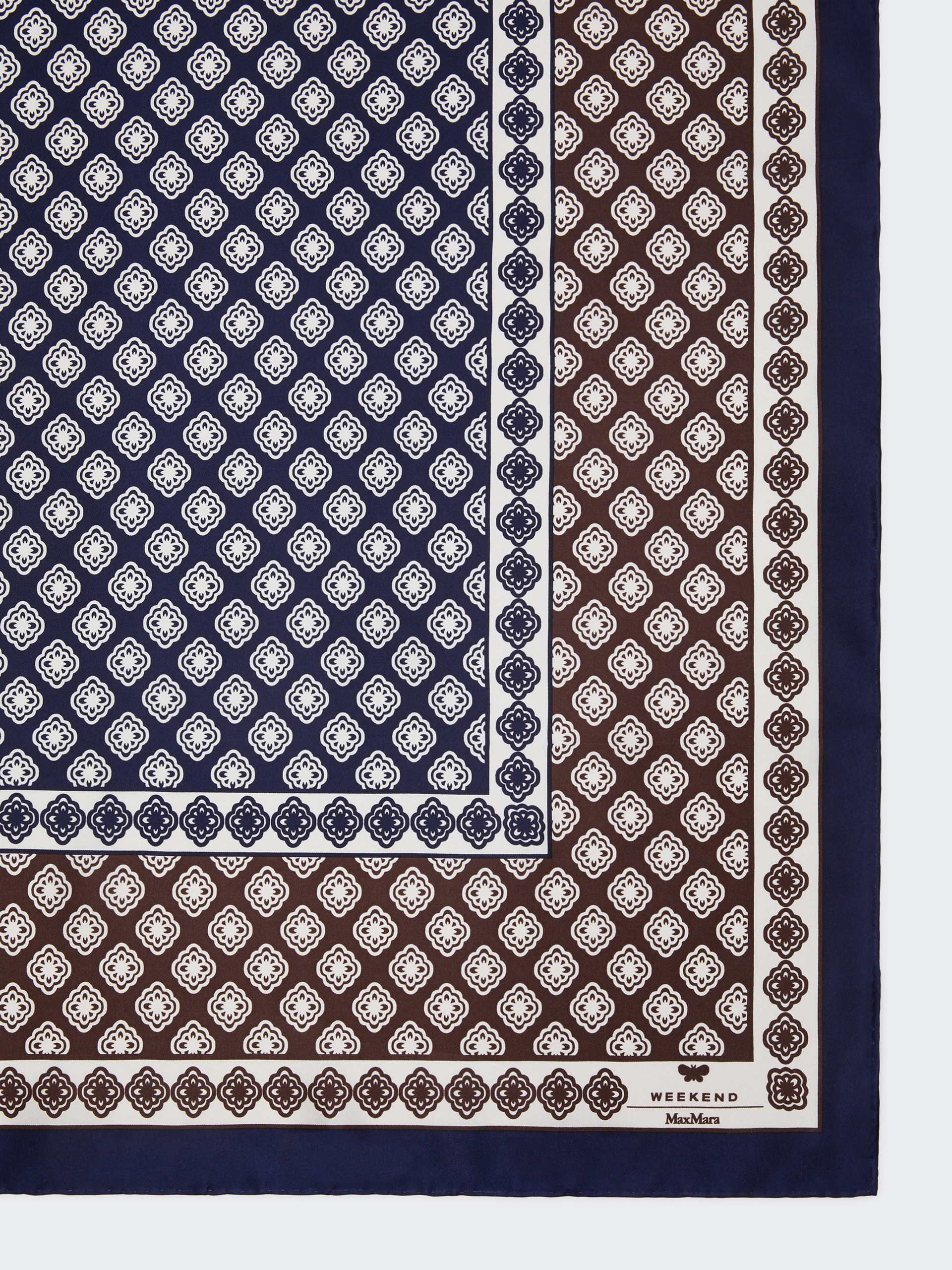 Printed silk foulard - MUD - Weekend Max Mara - 2