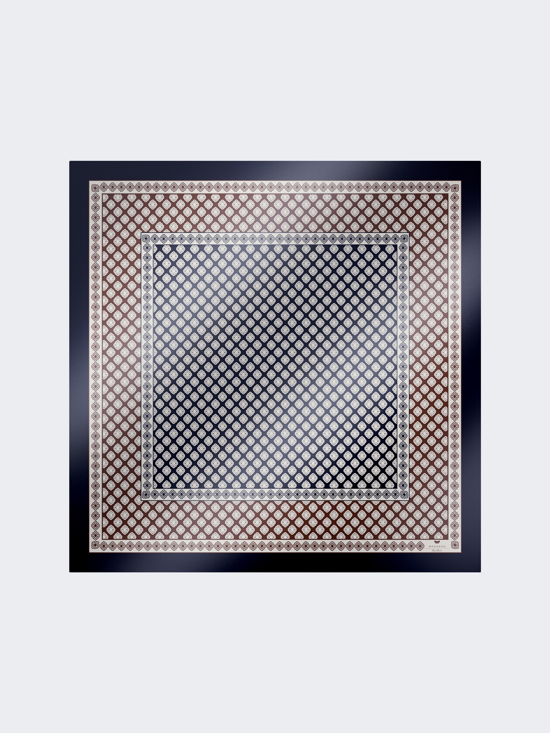 Printed silk foulard - MUD - Weekend Max Mara