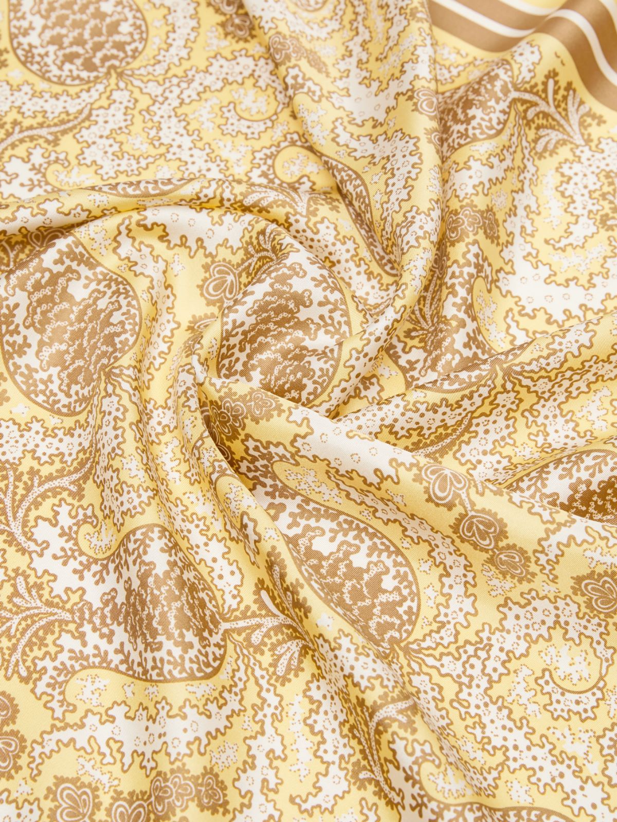 Printed silk foulard - GREEN - Weekend - 3