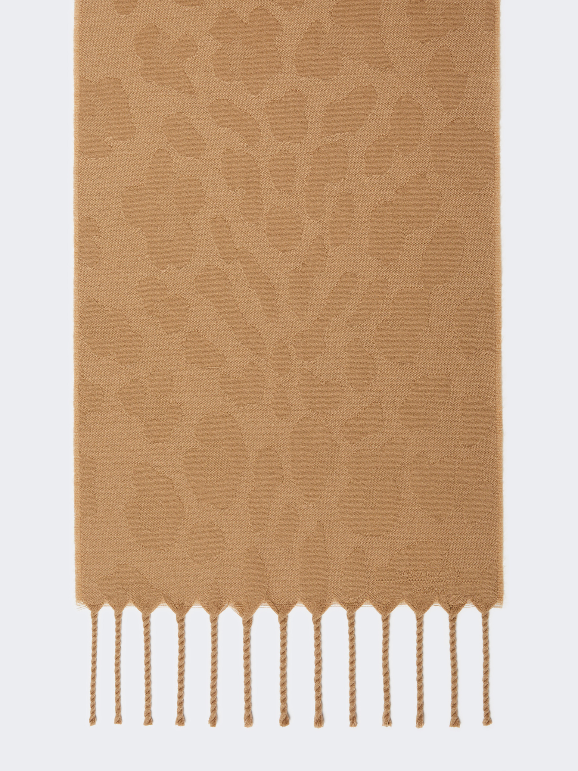 Jacquard wool stole - BEIGE - Weekend Max Mara