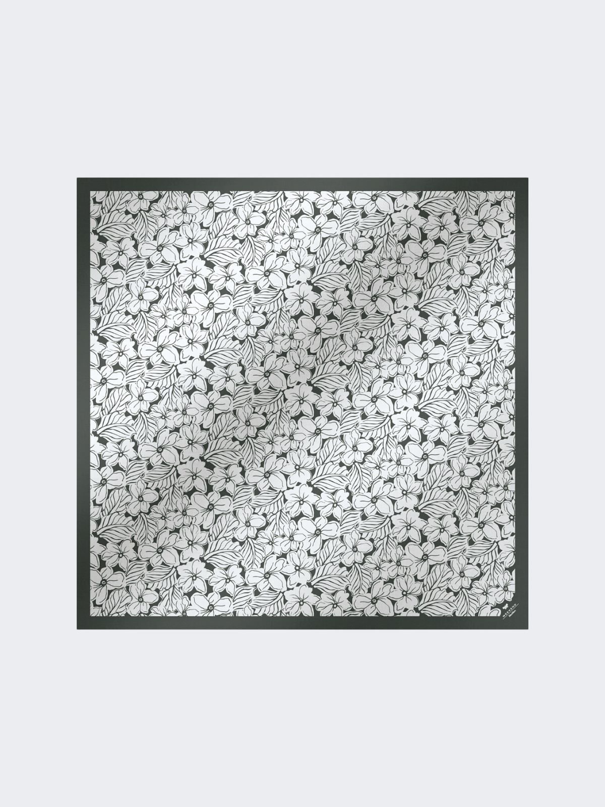 Modal and silk maxi square - OPTICAL WHITE - Weekend