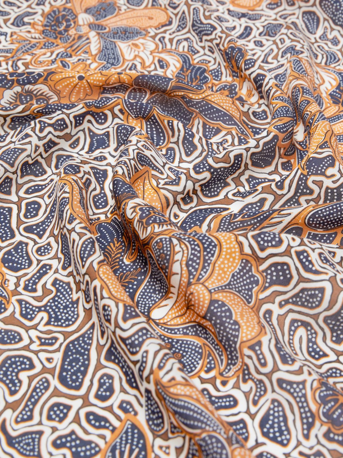 Modal and silk maxi square - ULTRAMARINE - Weekend - 3